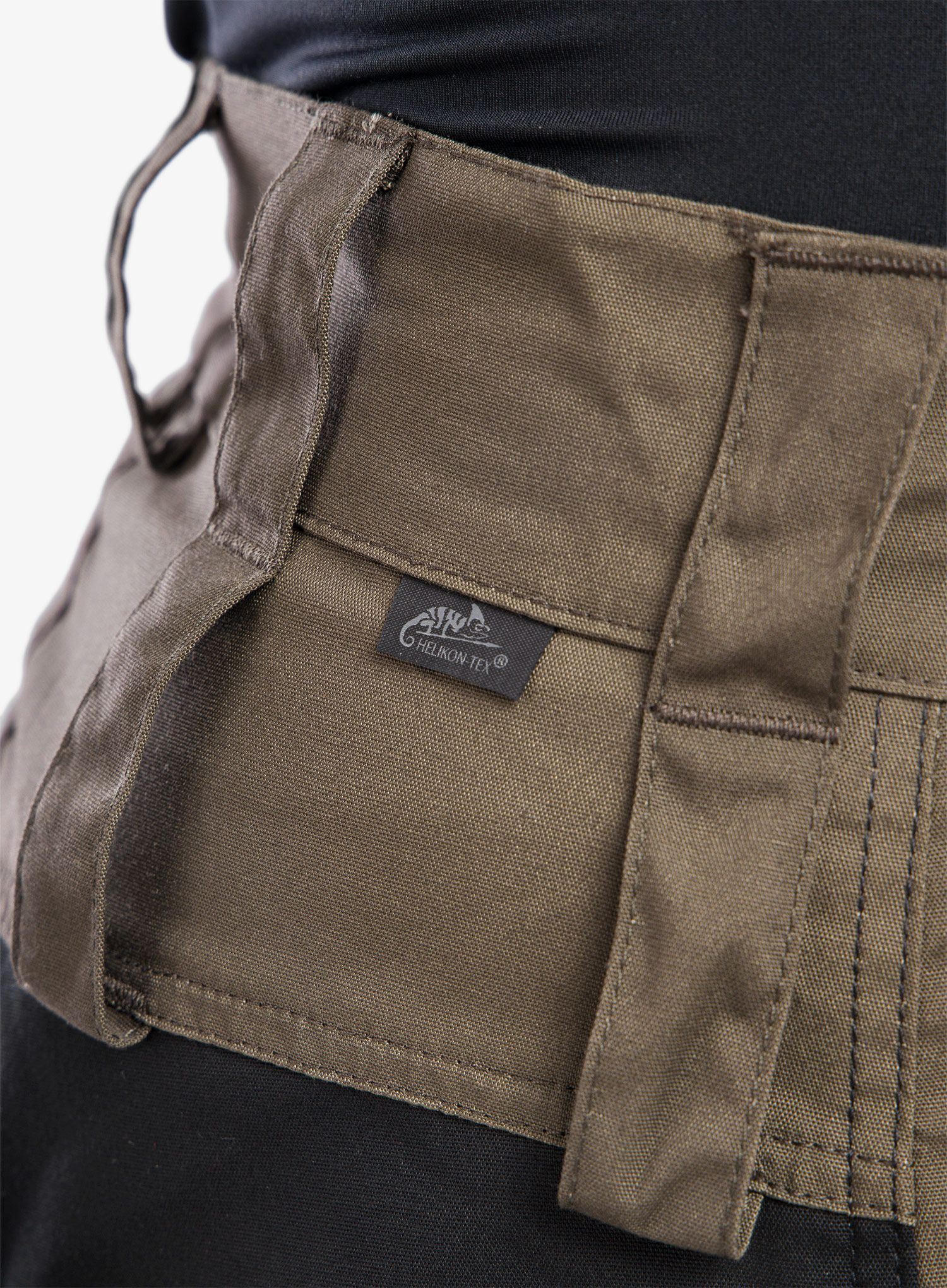 Pohodniške hlače Helikon-Tex Woodsman - taiga green/black