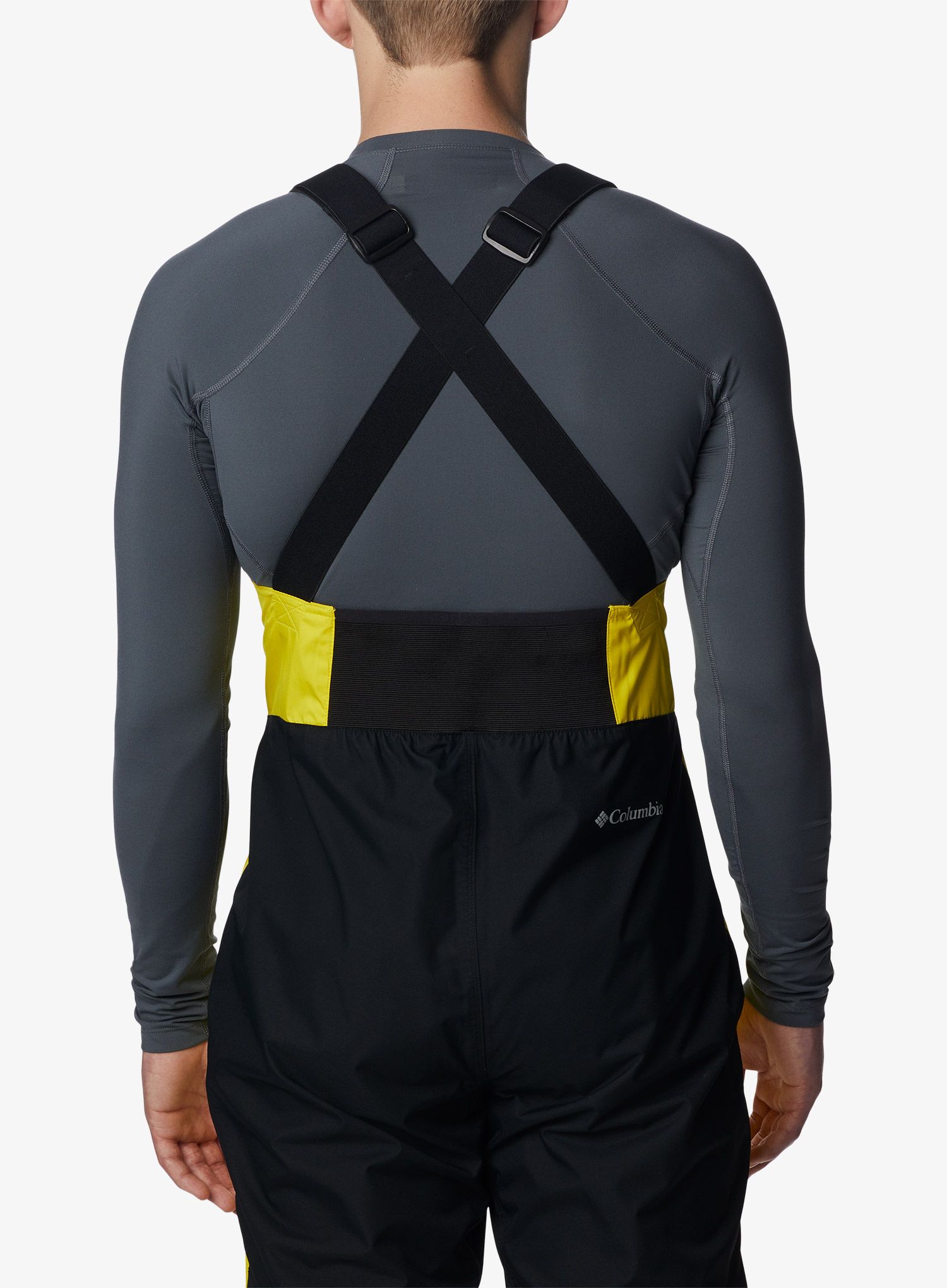 Smučarske hlače Columbia Iceventure Bib - laser lemon/black