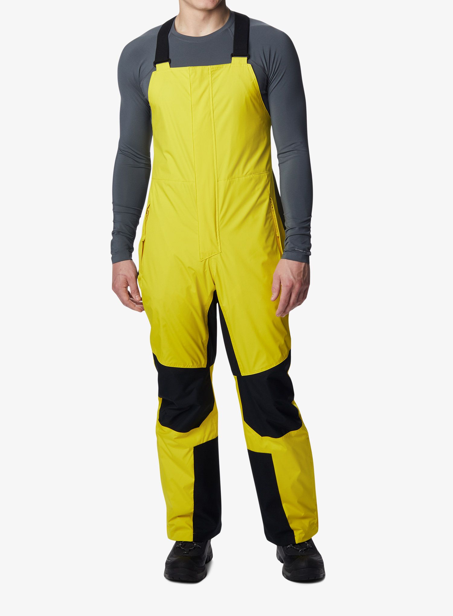 Smučarske hlače Columbia Iceventure Bib - laser lemon/black