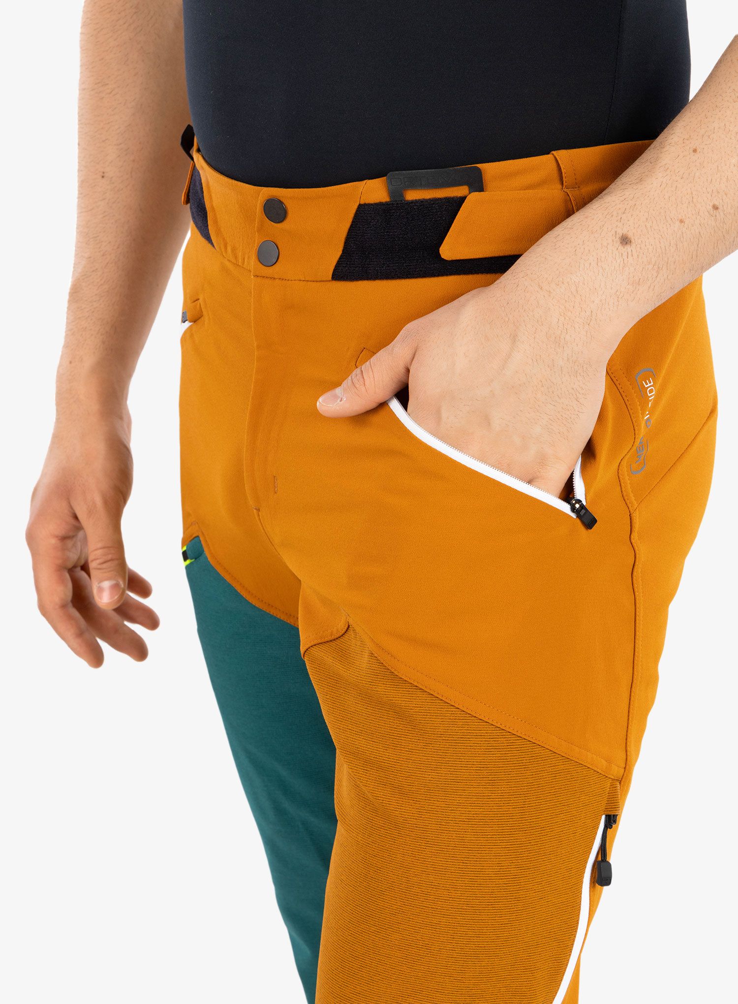 Hlače Ortovox Westalpen Softshell Pants - sly fox