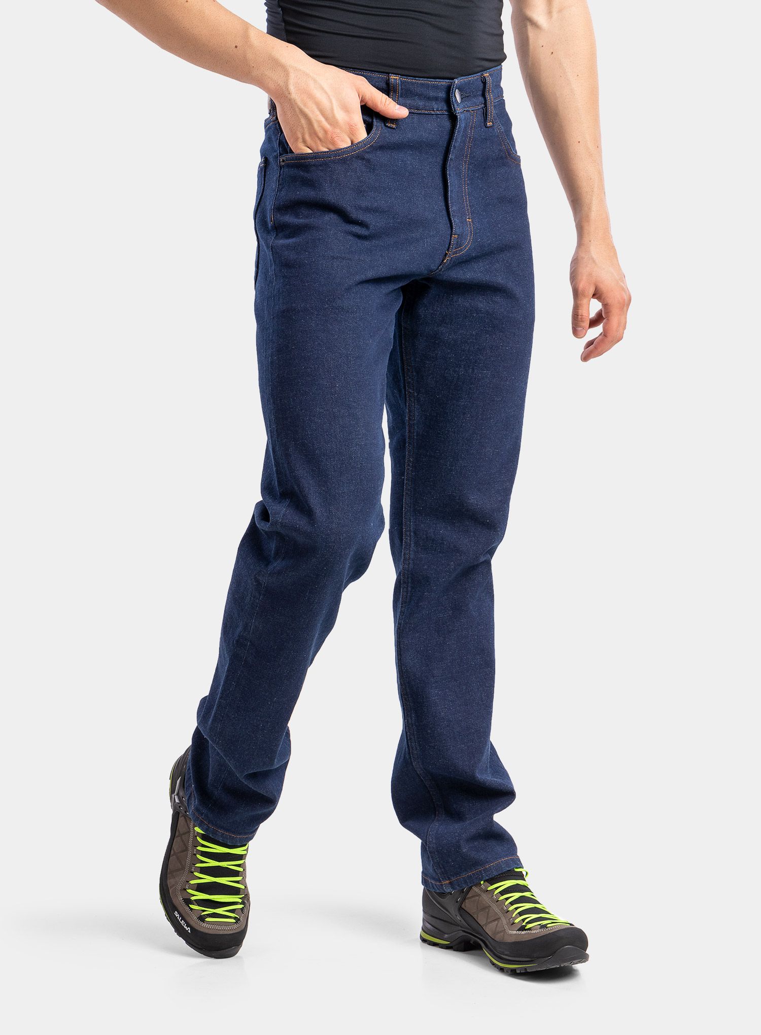 Hlače Patagonia Regenerative Organic Pilot Cotton Straight Fit Jeans - R - original standard