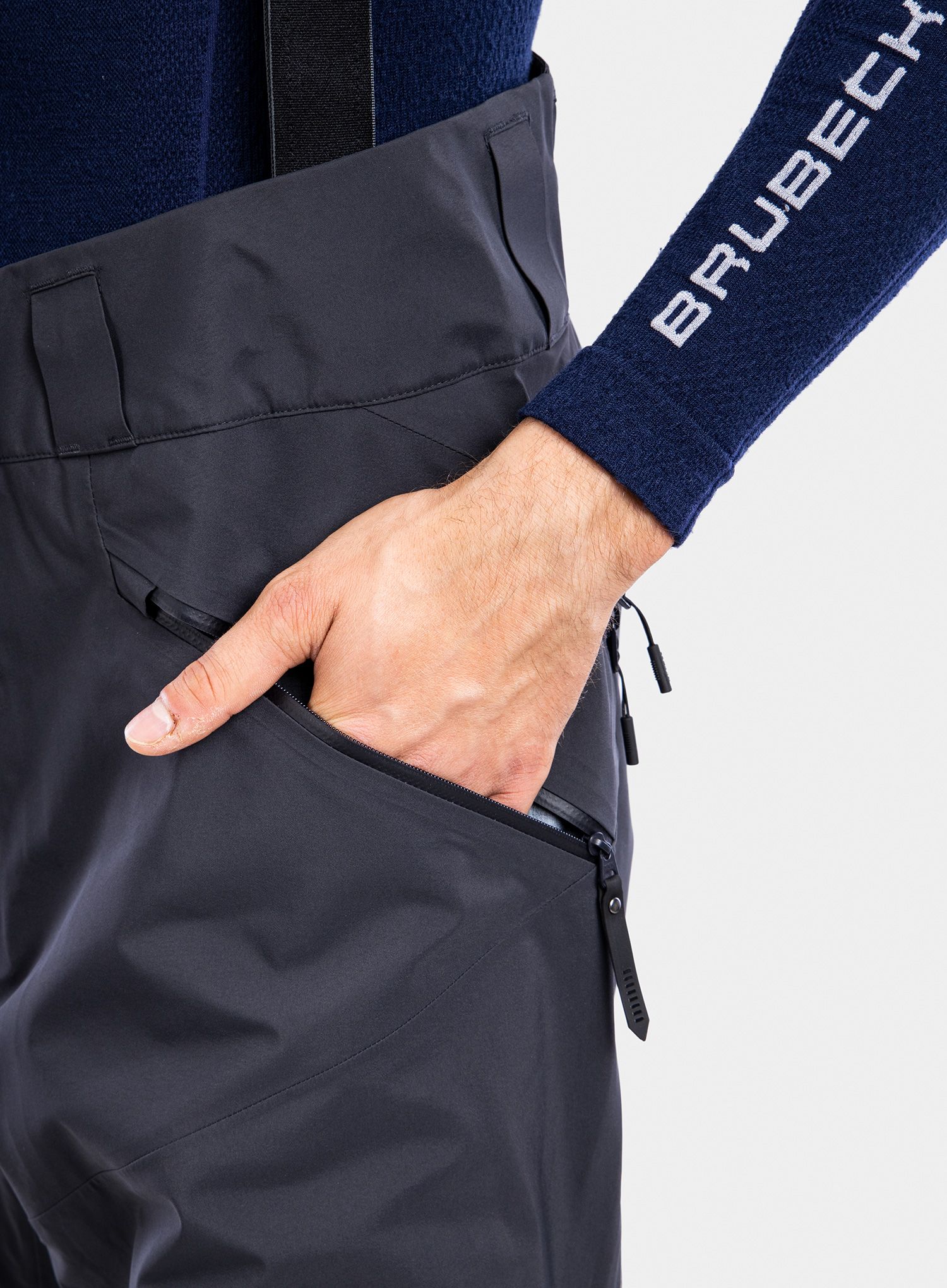 Nepremočljive hlače BlackYak Amrit Pants - phantom