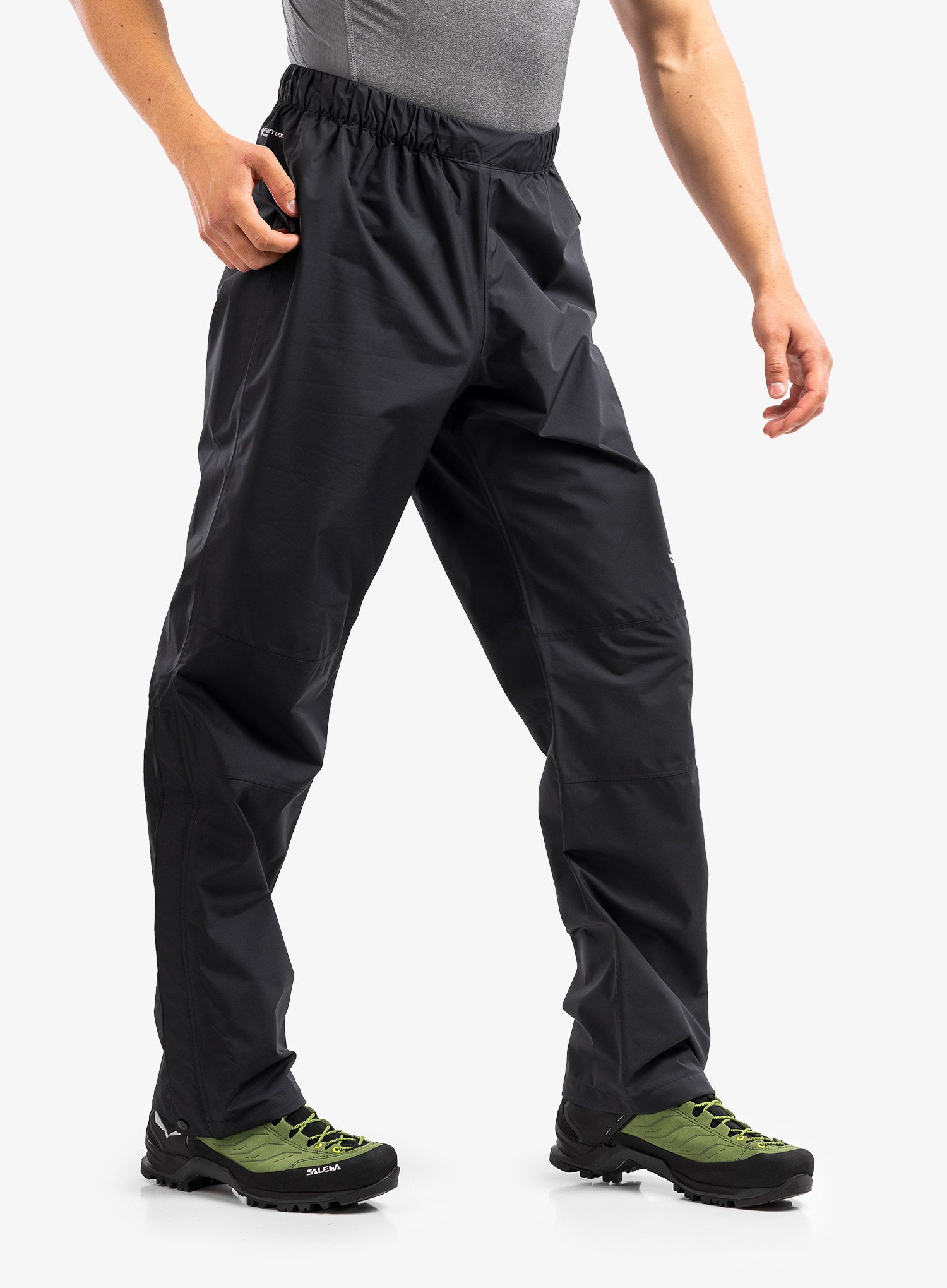 Nepremočljive hlače Rab Downpour Eco Pants - black