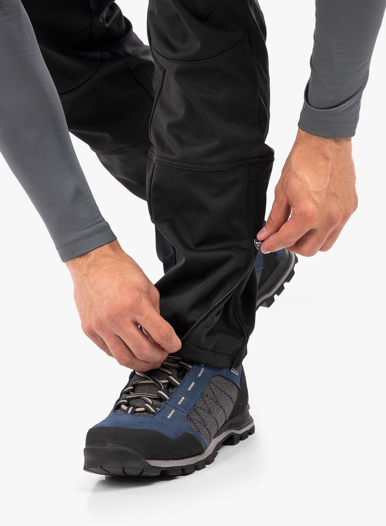 Softshell hlače CMP Ansel Pant - nero