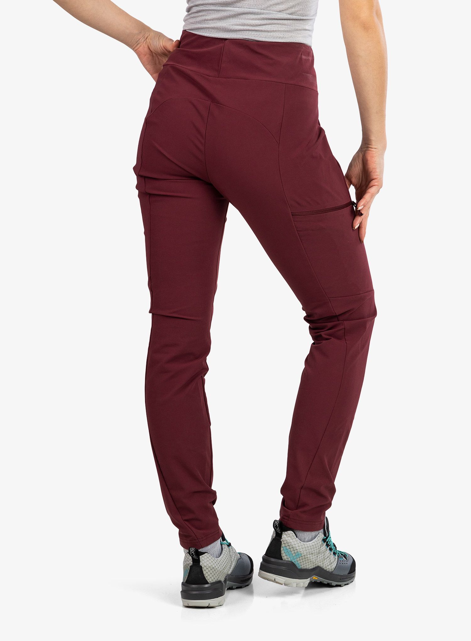 Ženske softshell hlače Rab Elevation Pants - deep heather