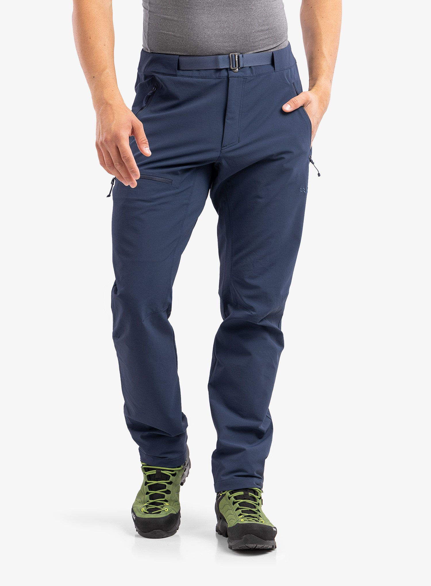 Softshell hlače Rab Incline AS Pants - deep ink