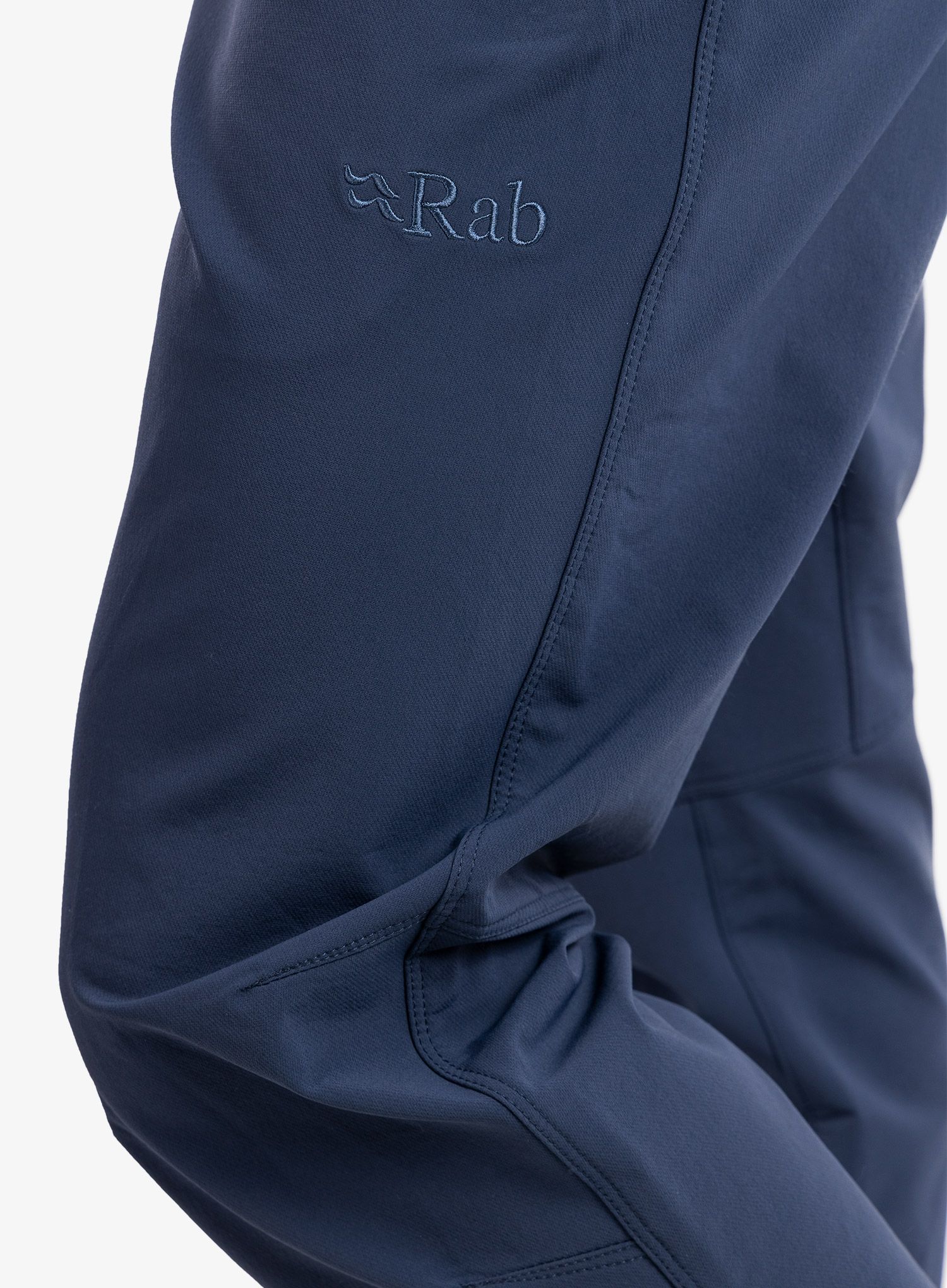 Softshell hlače Rab Incline AS Pants - deep ink