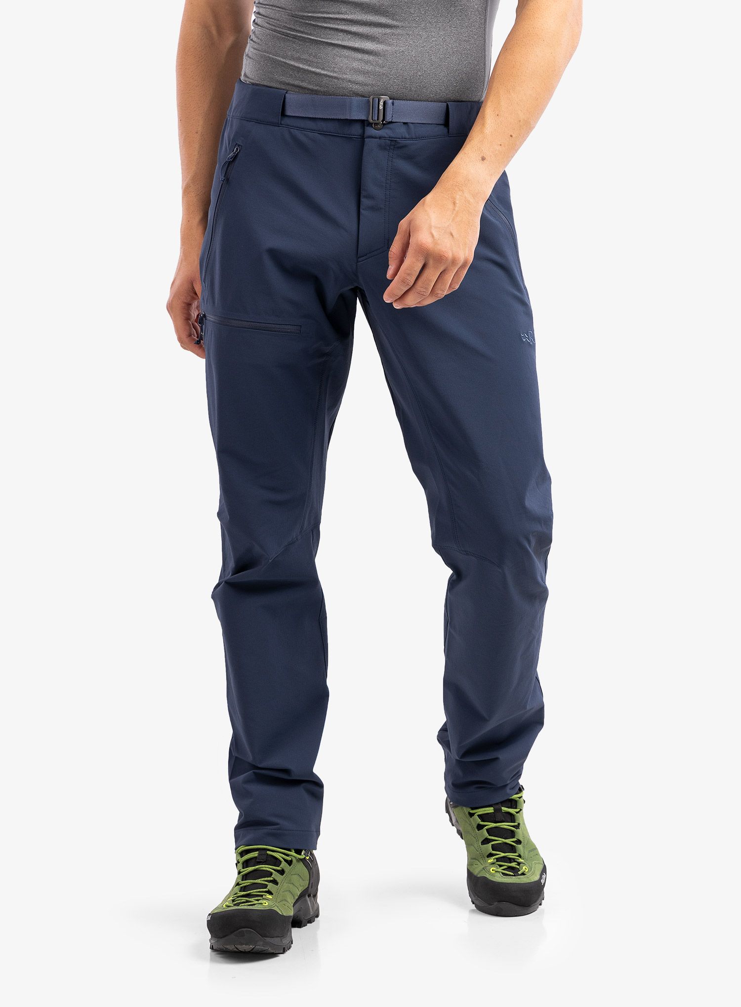 Softshell hlače Rab Incline AS Pants - deep ink