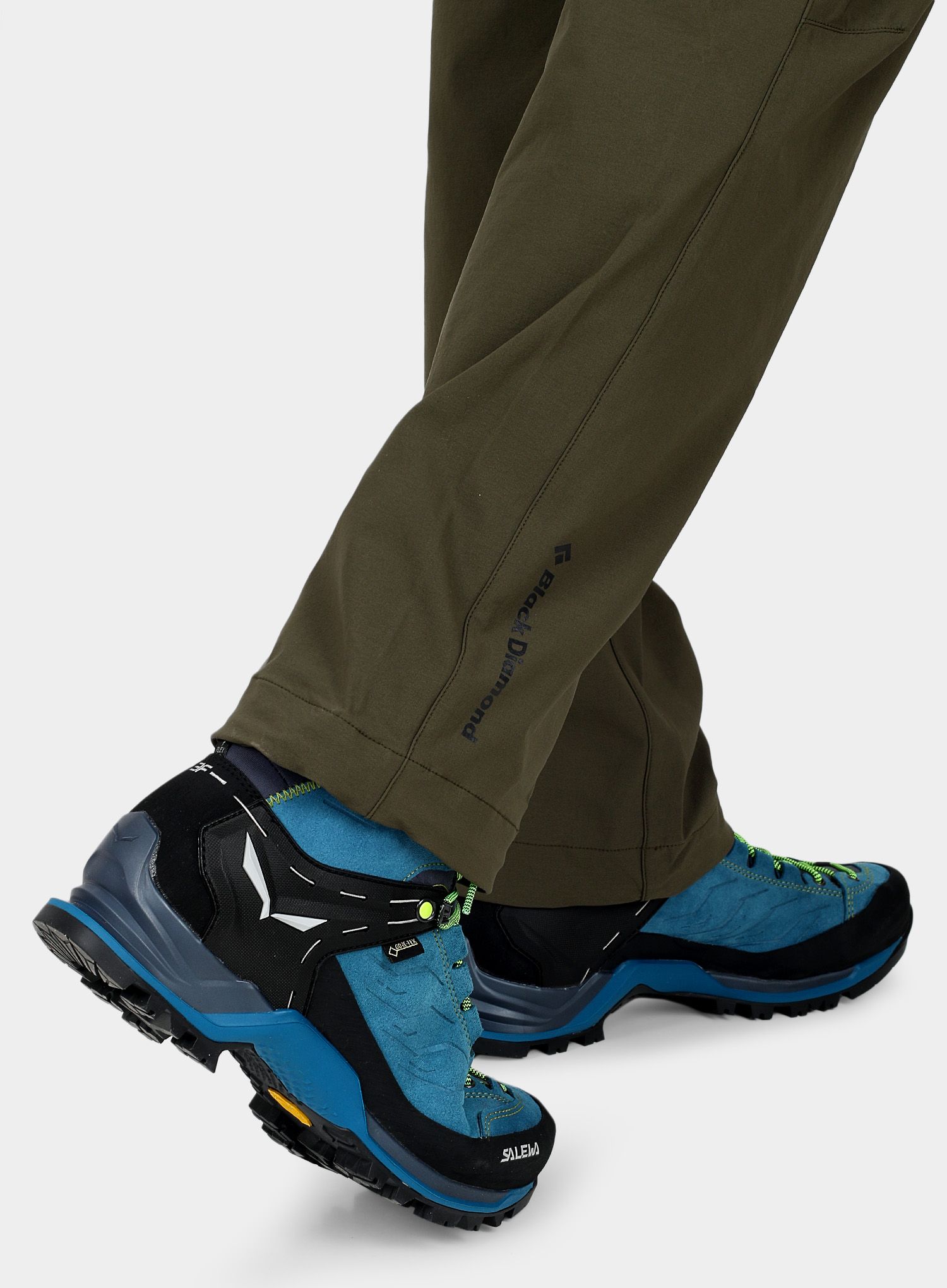 Softshell hlače Black Diamond Alpine Pants - sergeant