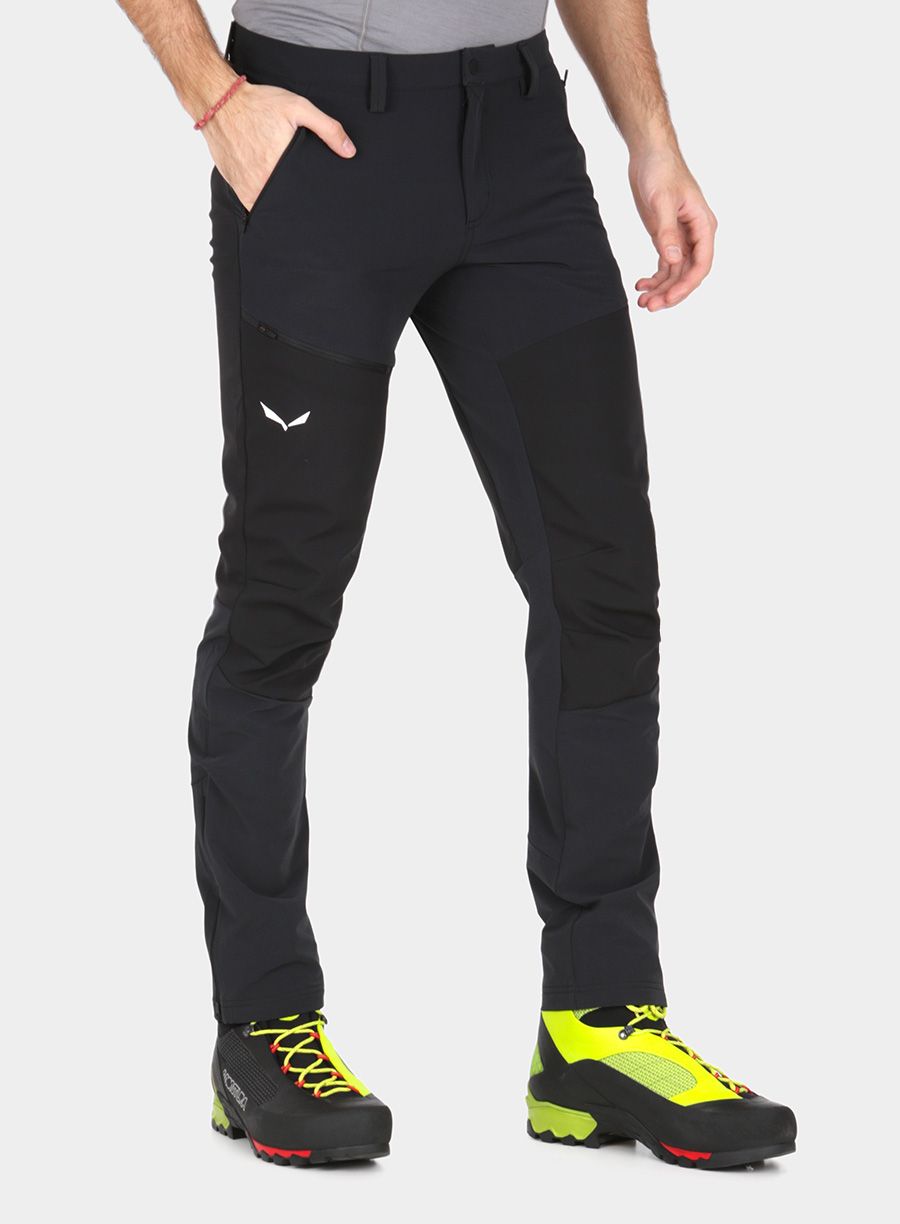 Softshell hlače Salewa Puez Orval 2 DST Pant - black out