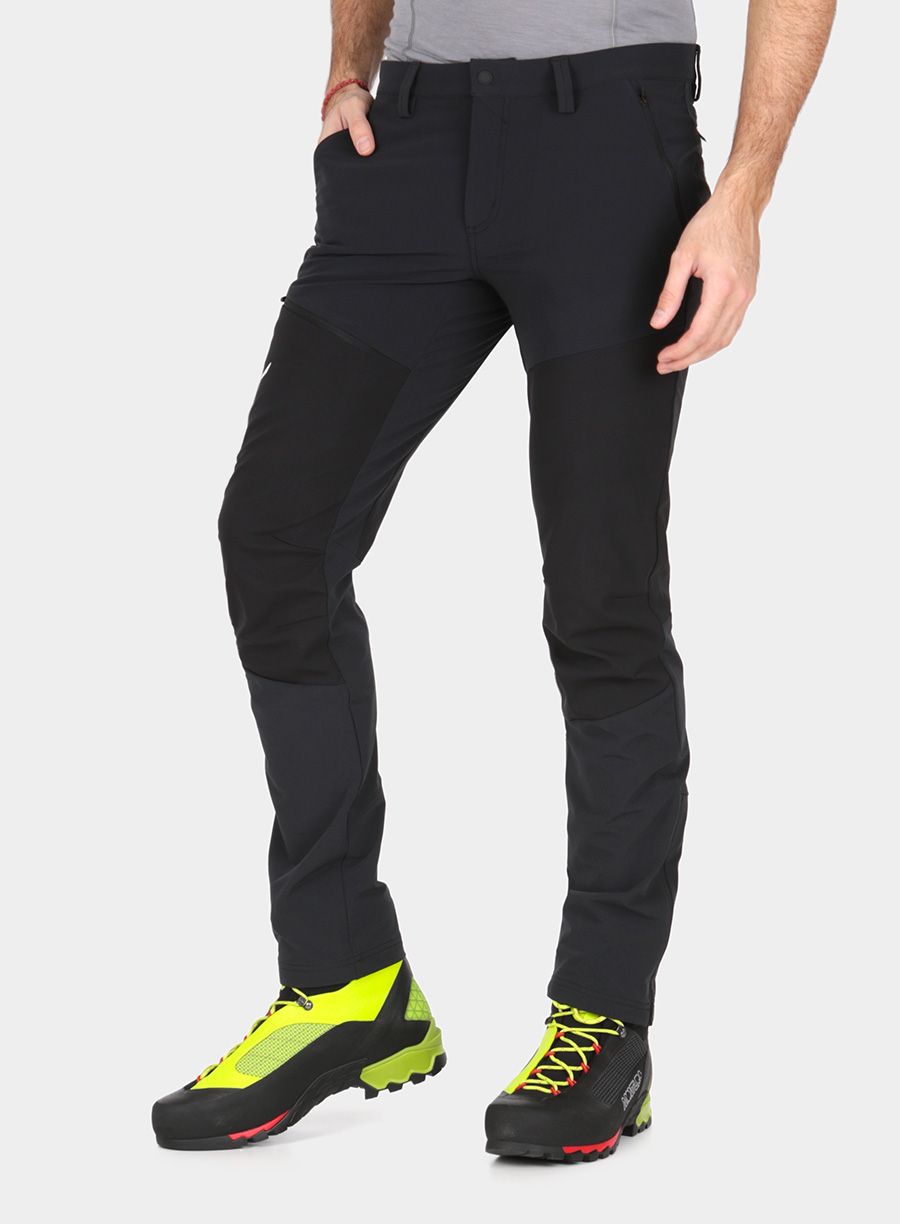 Softshell hlače Salewa Puez Orval 2 DST Pant - black out