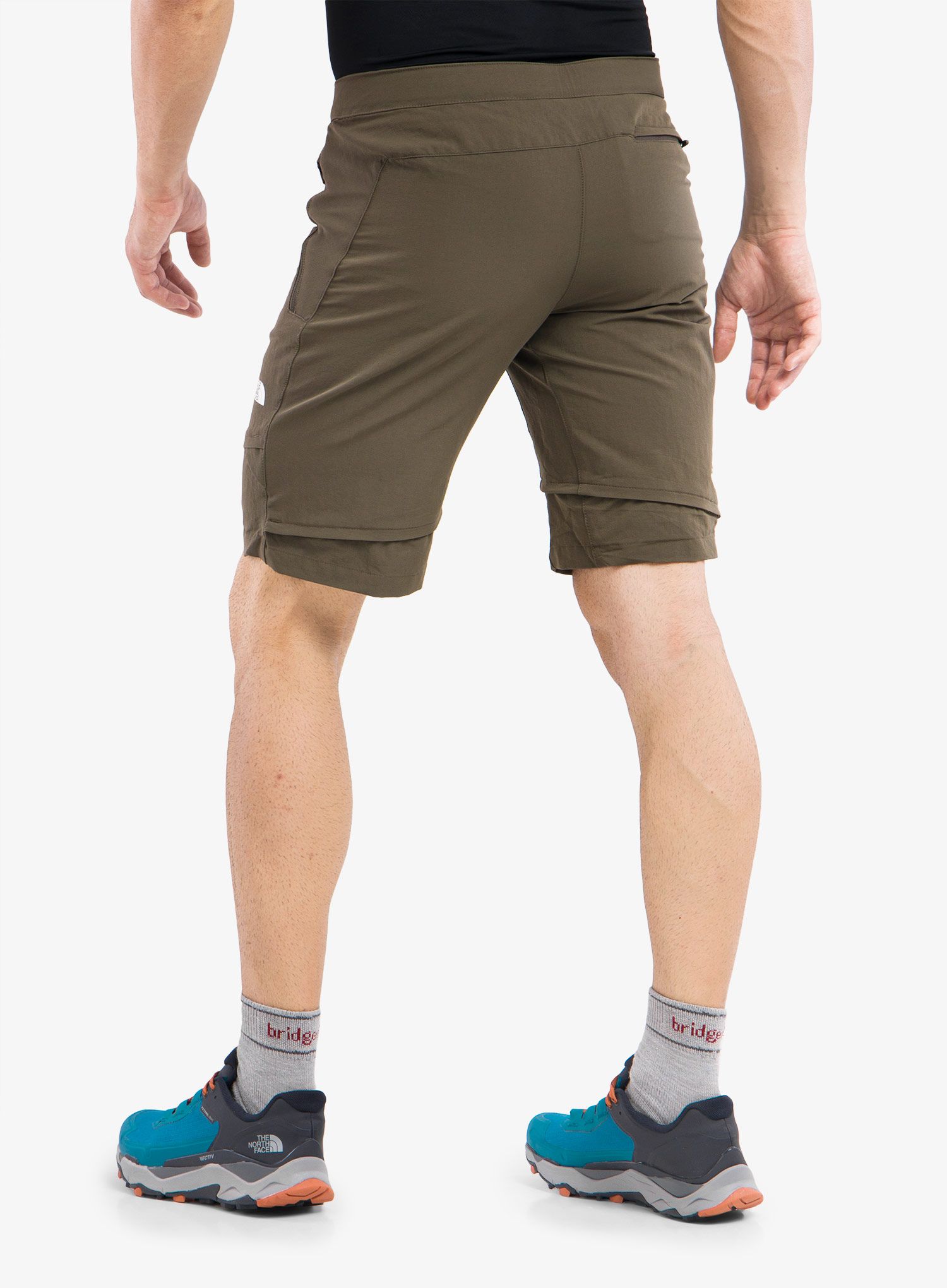 Hlače The North Face Lightning Convertible Pant - new taupe green