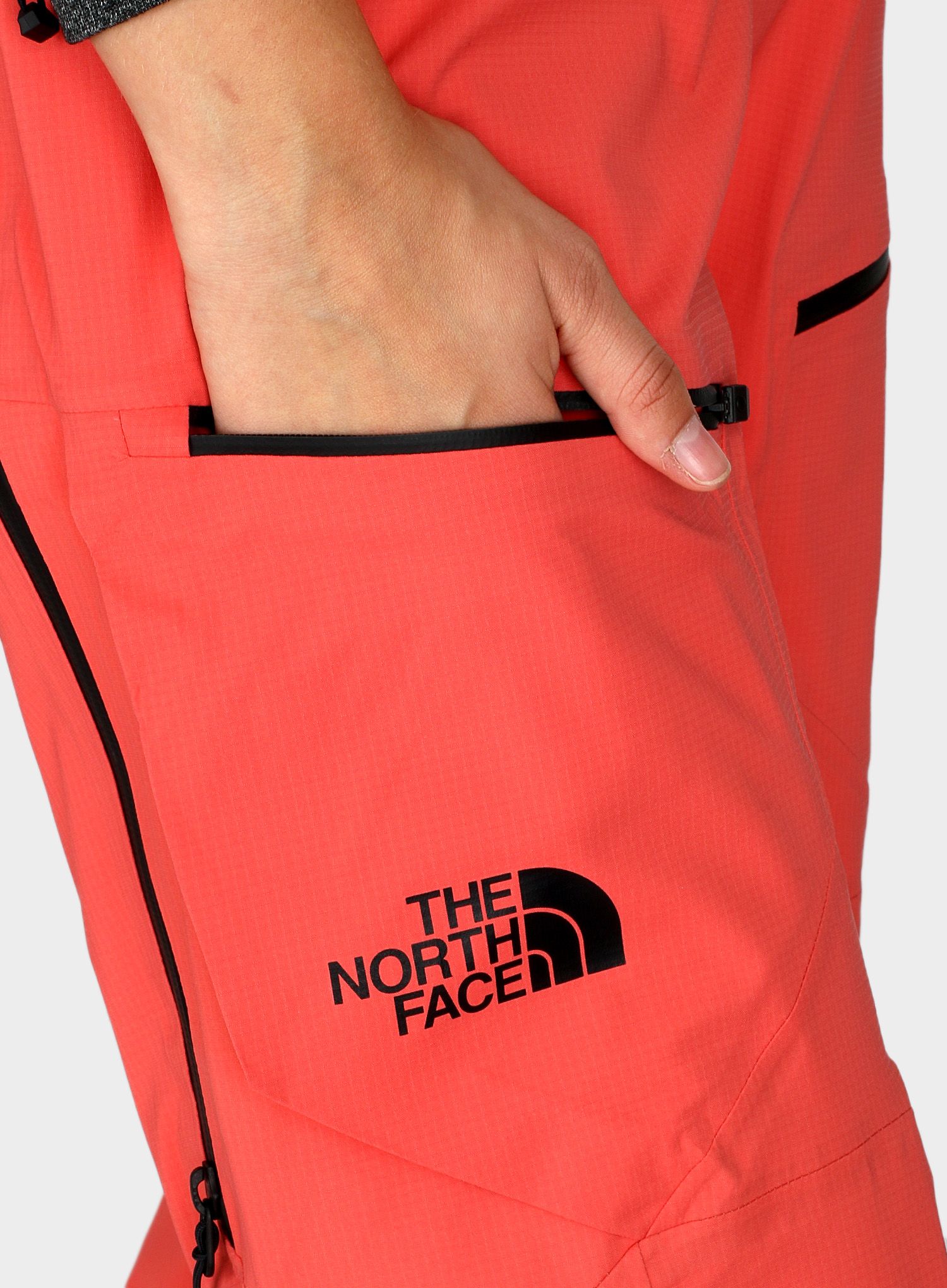 Ženske hlače The North Face Purist FUTURELIGHT Bib - radiant orange