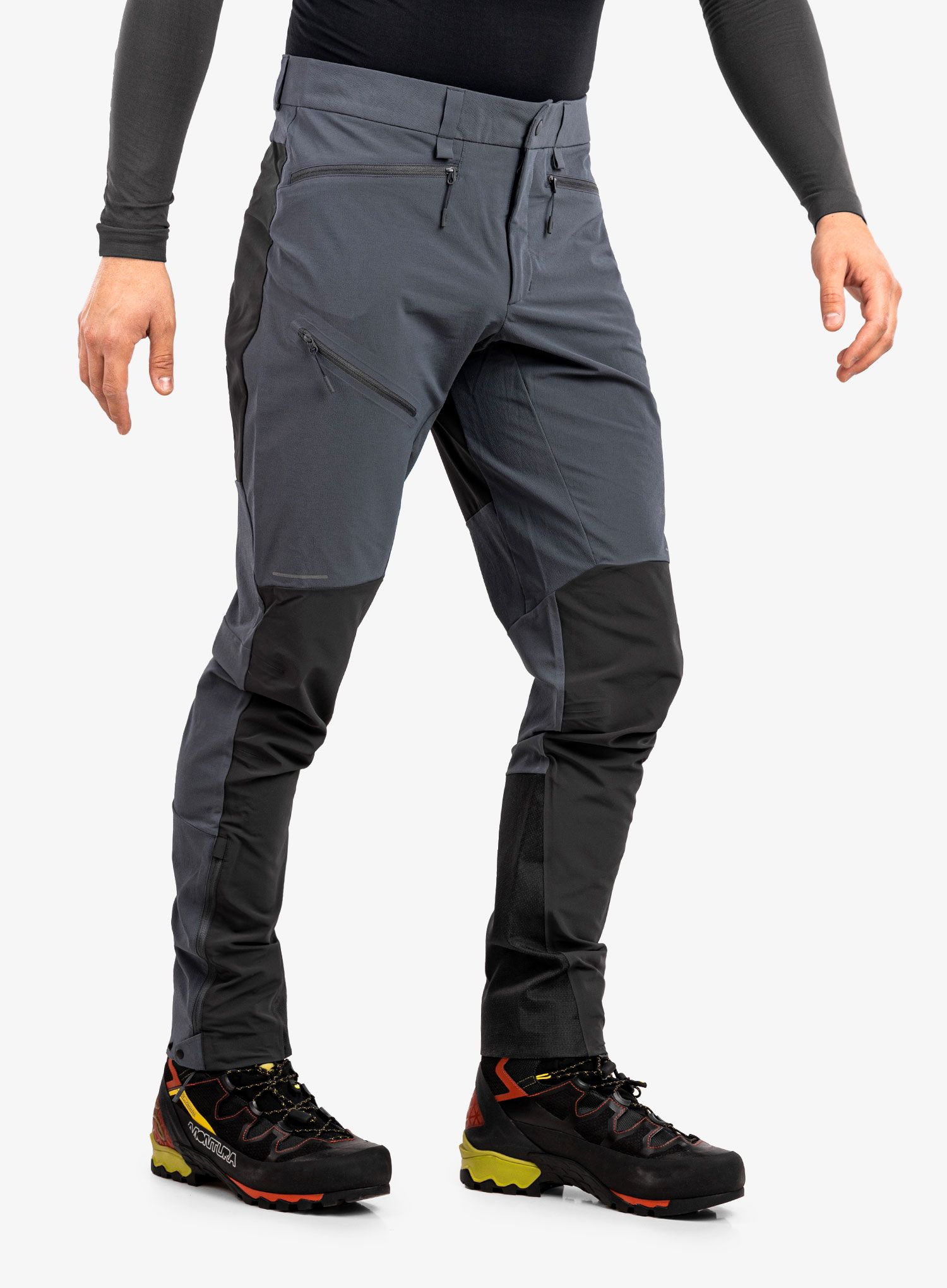 Pohodne hlače BlackYak Aceh Pants - iron gate