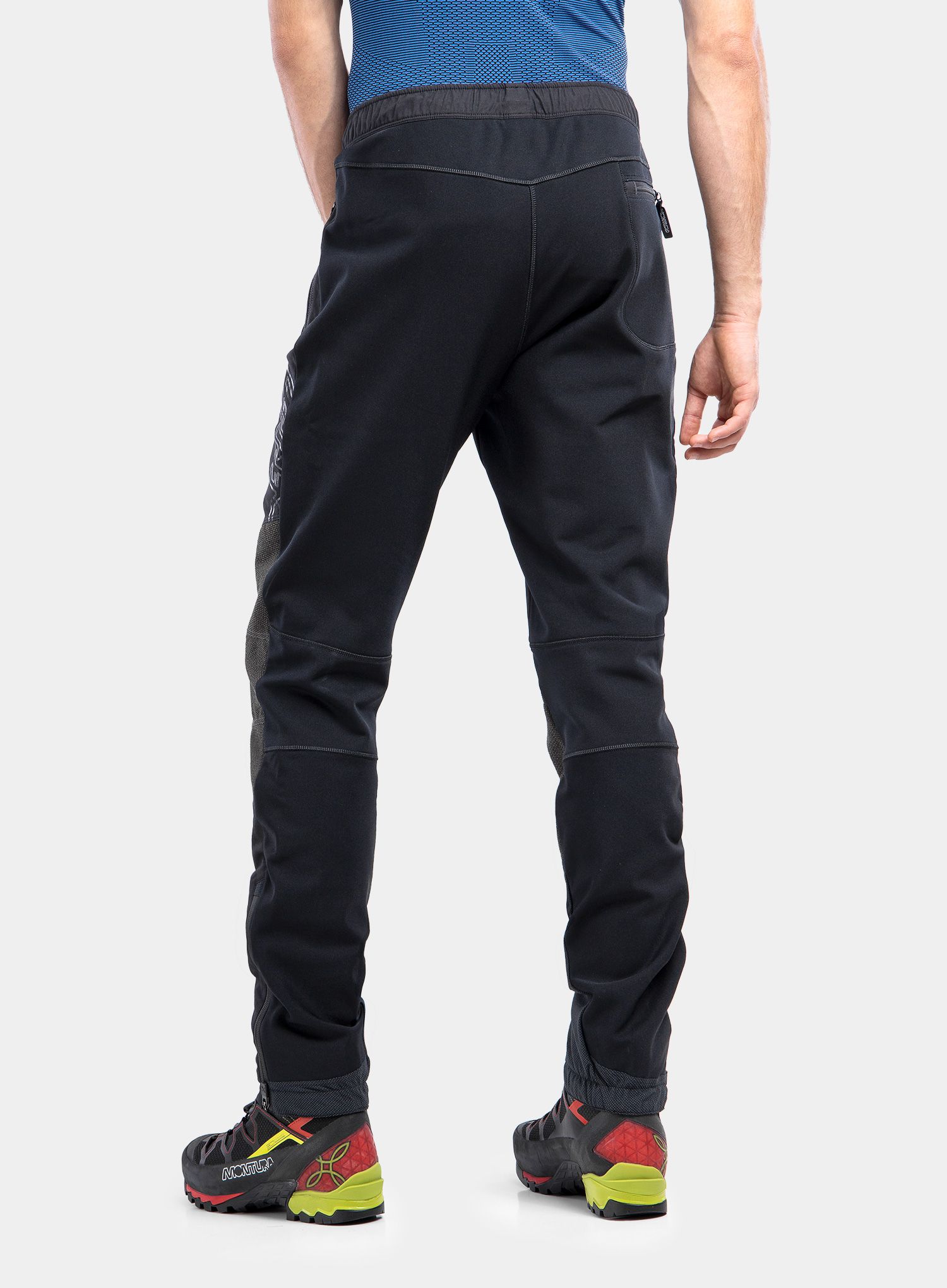 Pohodne hlače Montura Vertigo Pants - black/antrachite