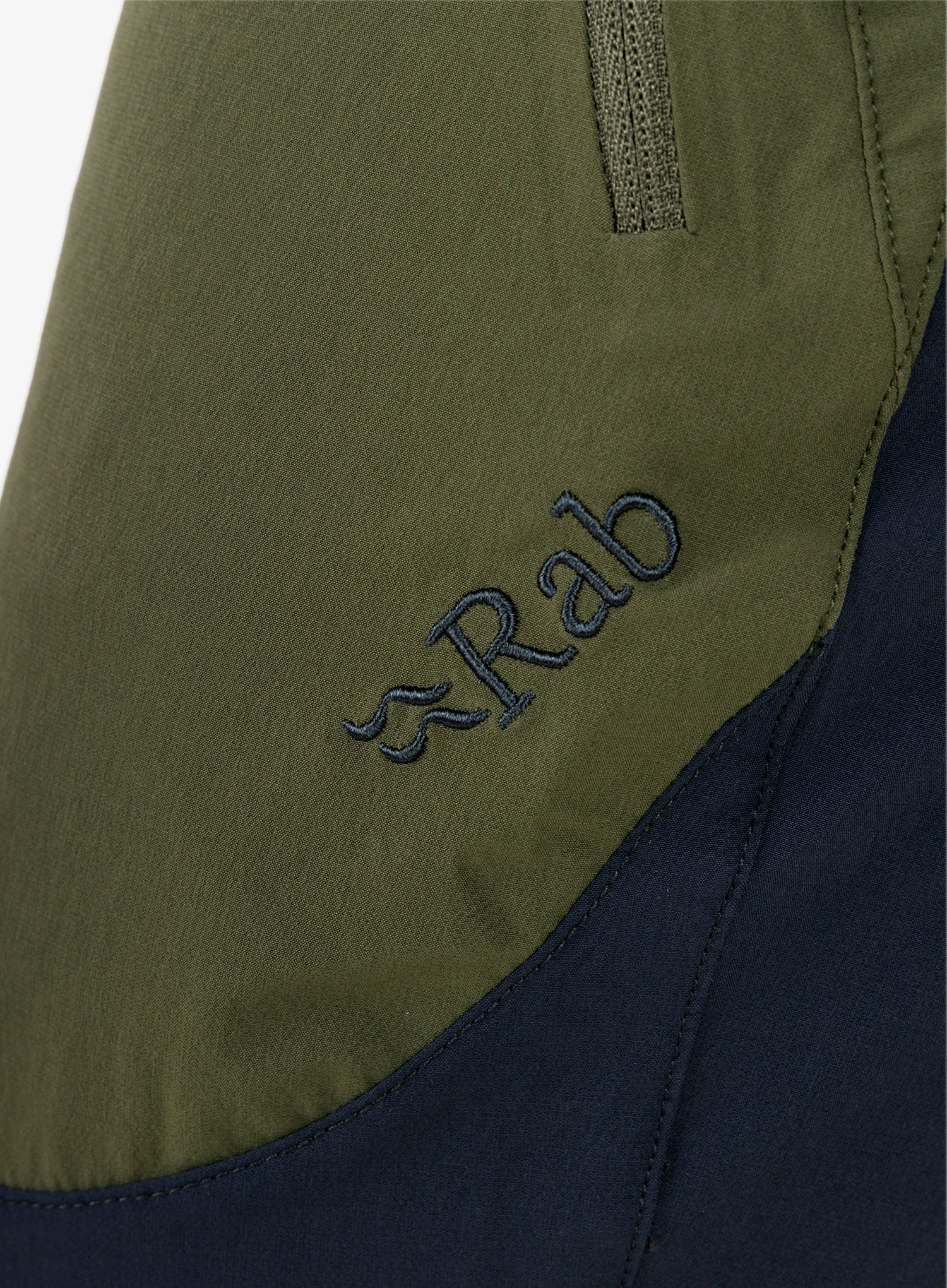 Pohodne hlače Rab Torque Mountain Pants - army/beluga