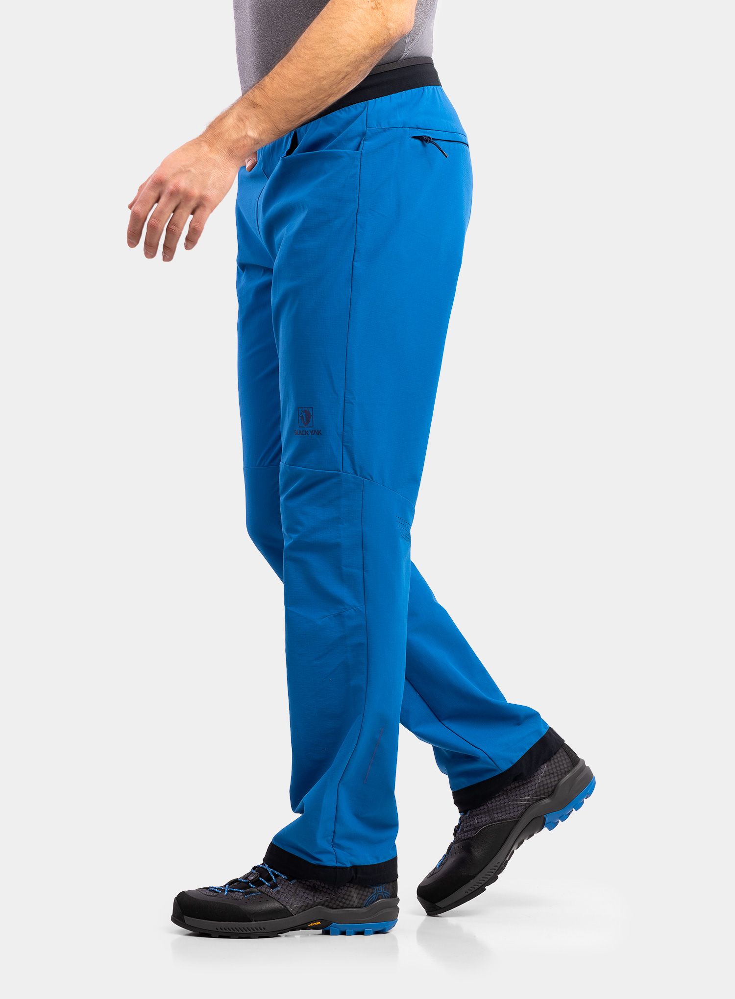 Pohodniške hlače BlackYak Malnad Pants - snorkel blue