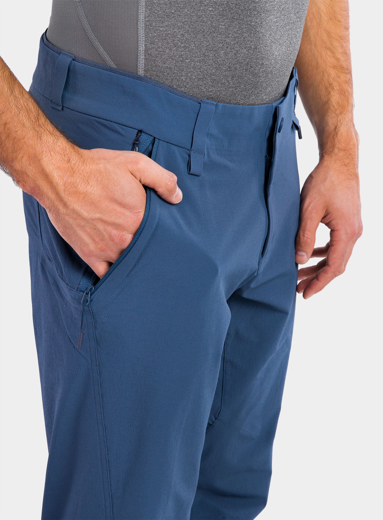 Pohodniške hlače BlackYak Terrena Pants - dark denim