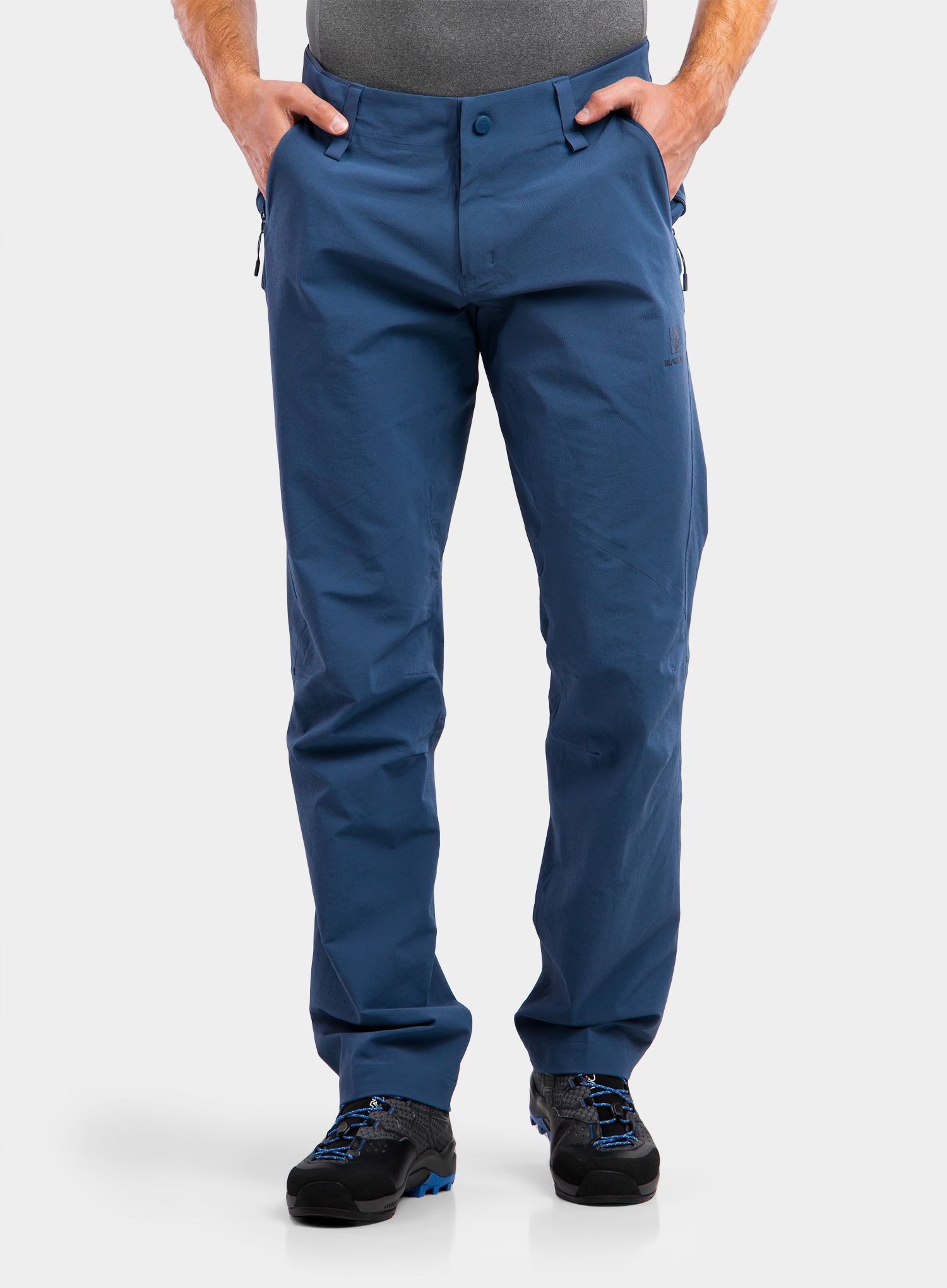 Pohodniške hlače BlackYak Terrena Pants - dark denim