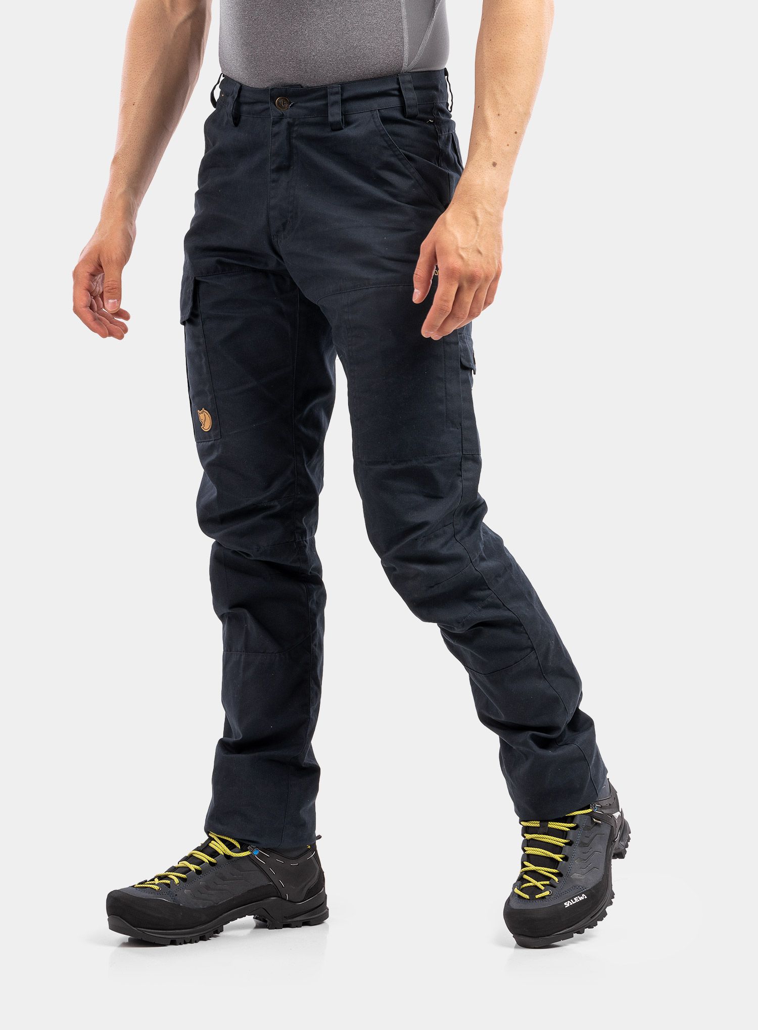 Pohodniške hlače Fjallraven Karl Pro Trousers - dark navy