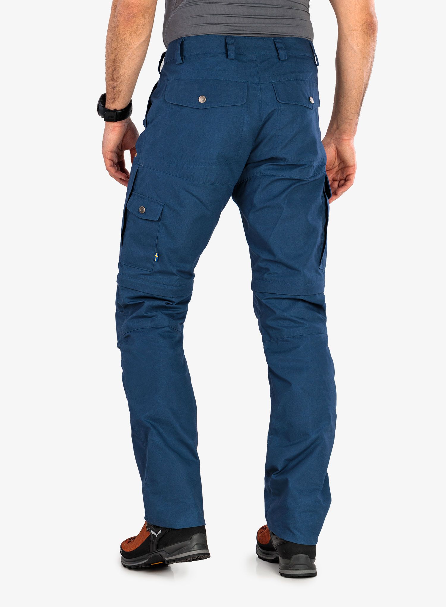 Pohodniške hlače Fjallraven Karl Pro Zip-off Trousers  - indigo blue