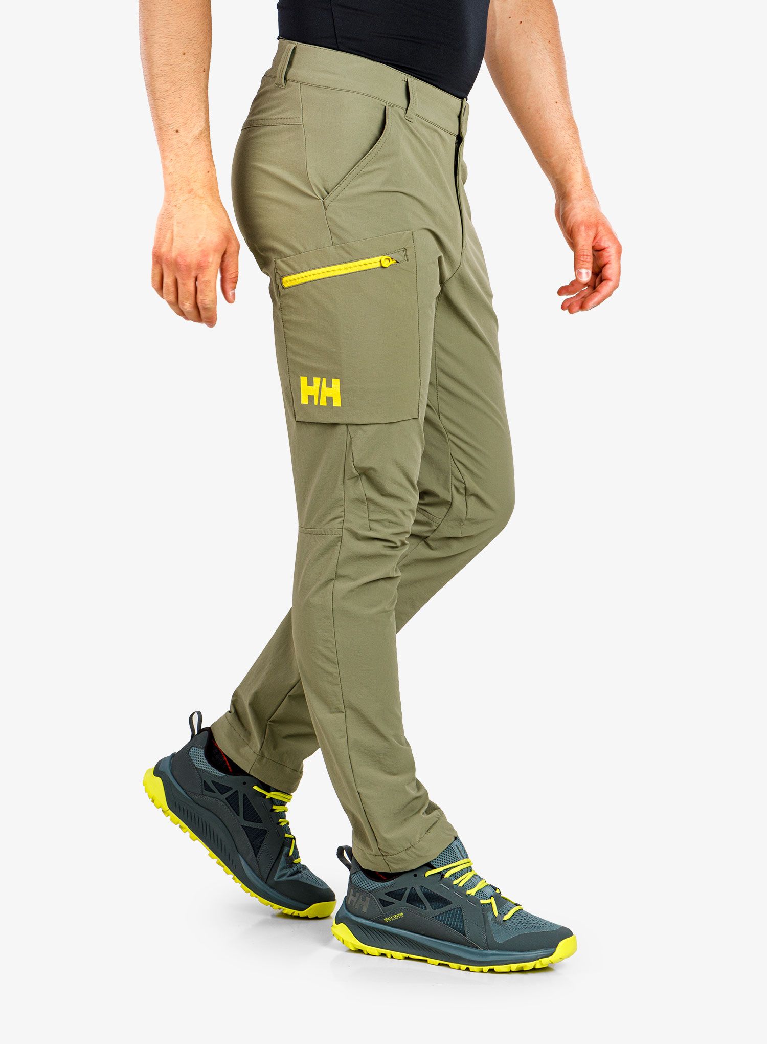 Pohodniške hlače Helly Hansen Brono Softshell Pant - lav green