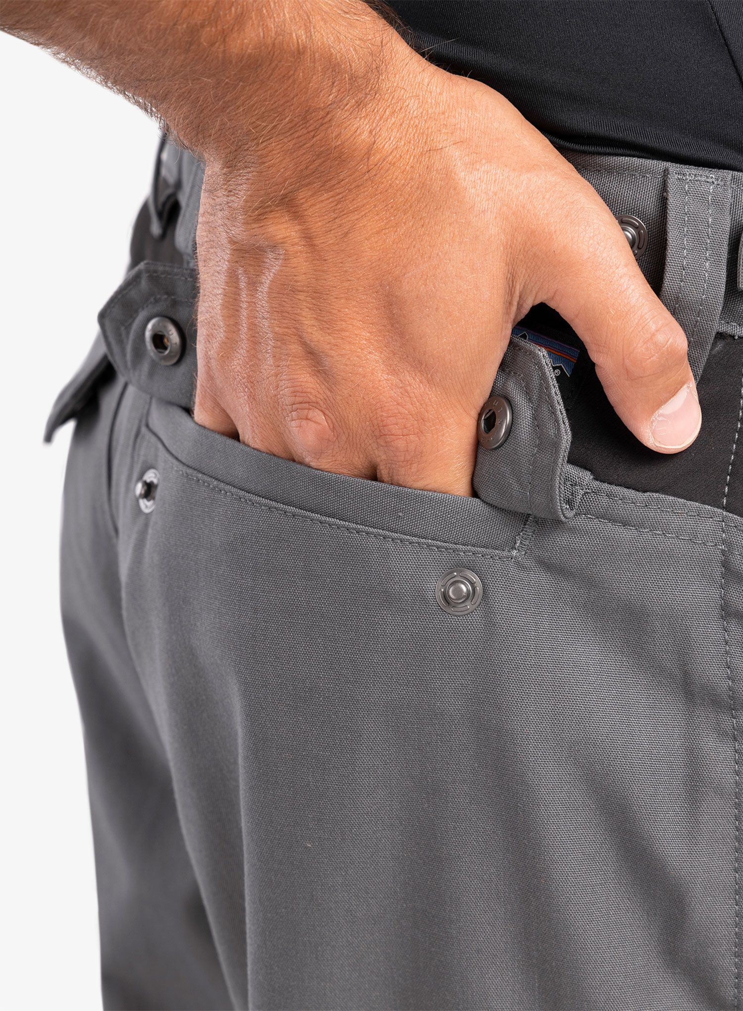 Pohodniške hlače Patagonia Cliffside Rugged Trail Pants - Reg - forge grey
