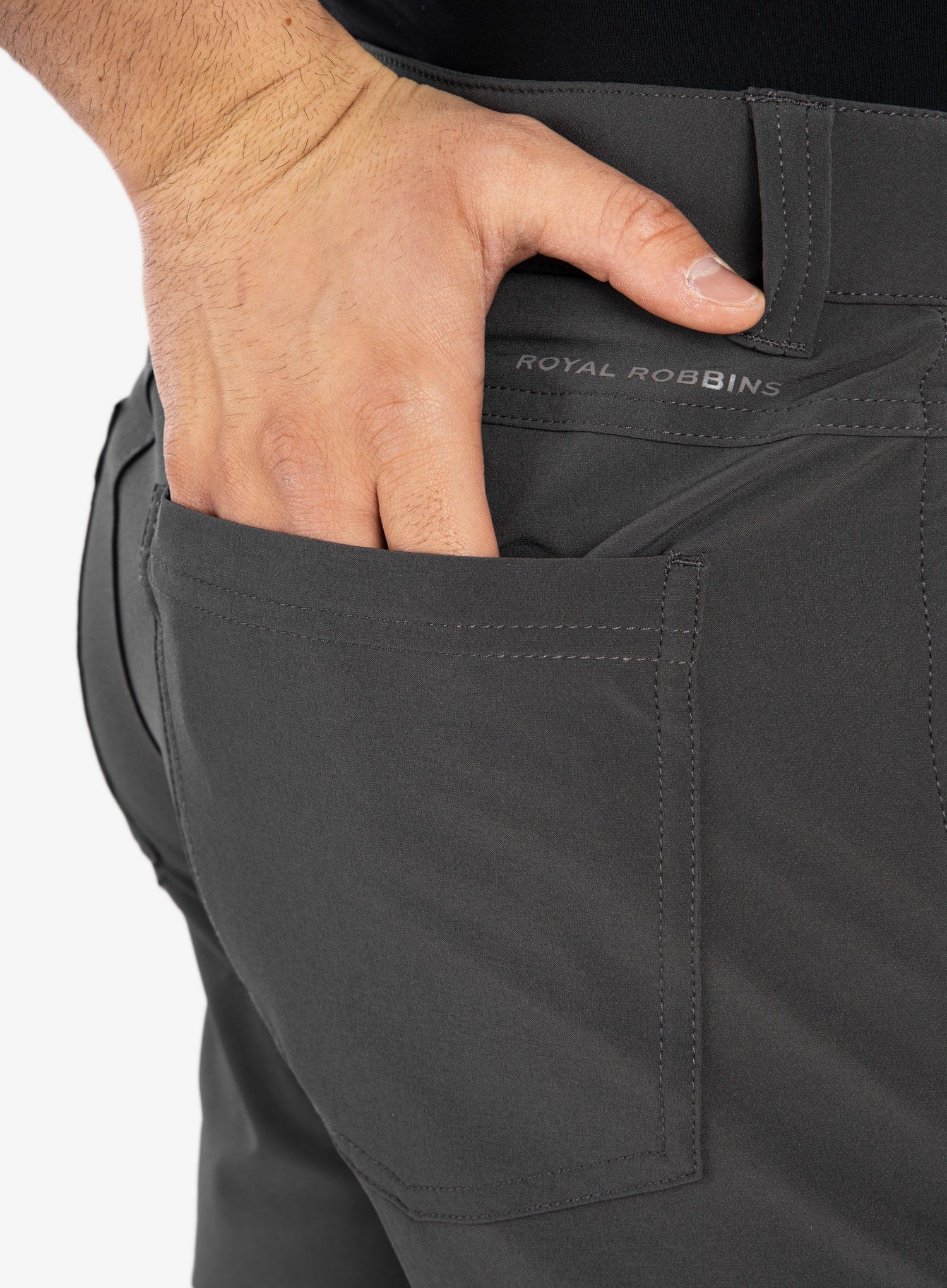 Pohodniške hlače Royal Robbins Alpine MTN Pro Pant - asphalt