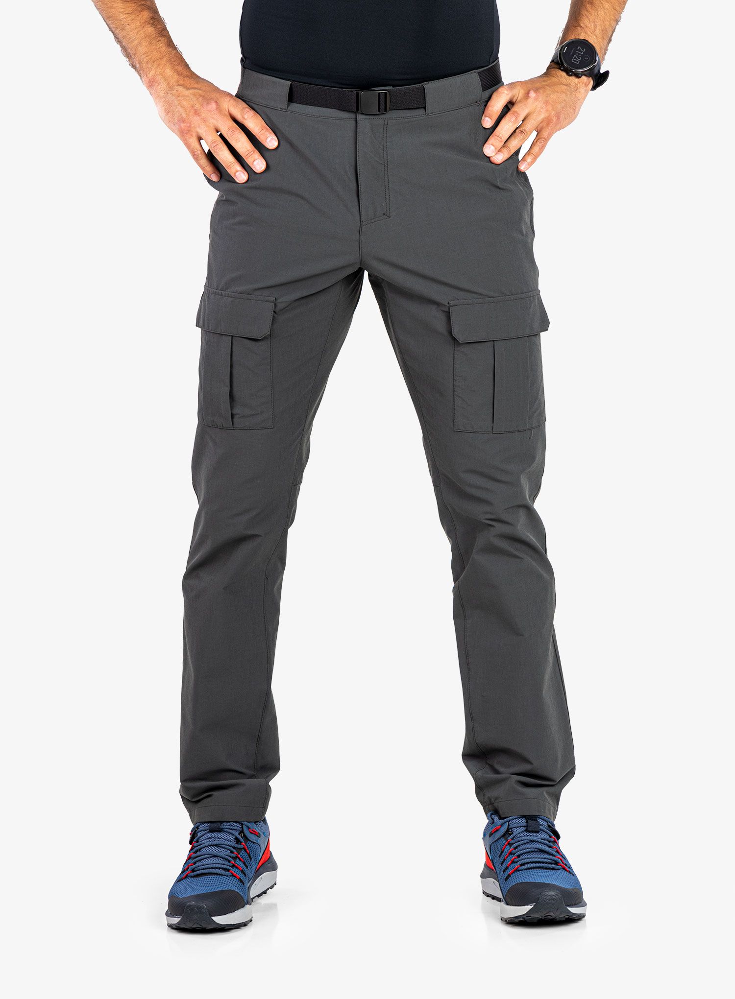 Pohodniške hlače Royal Robbins Backcountry Pro Pant - charcoal