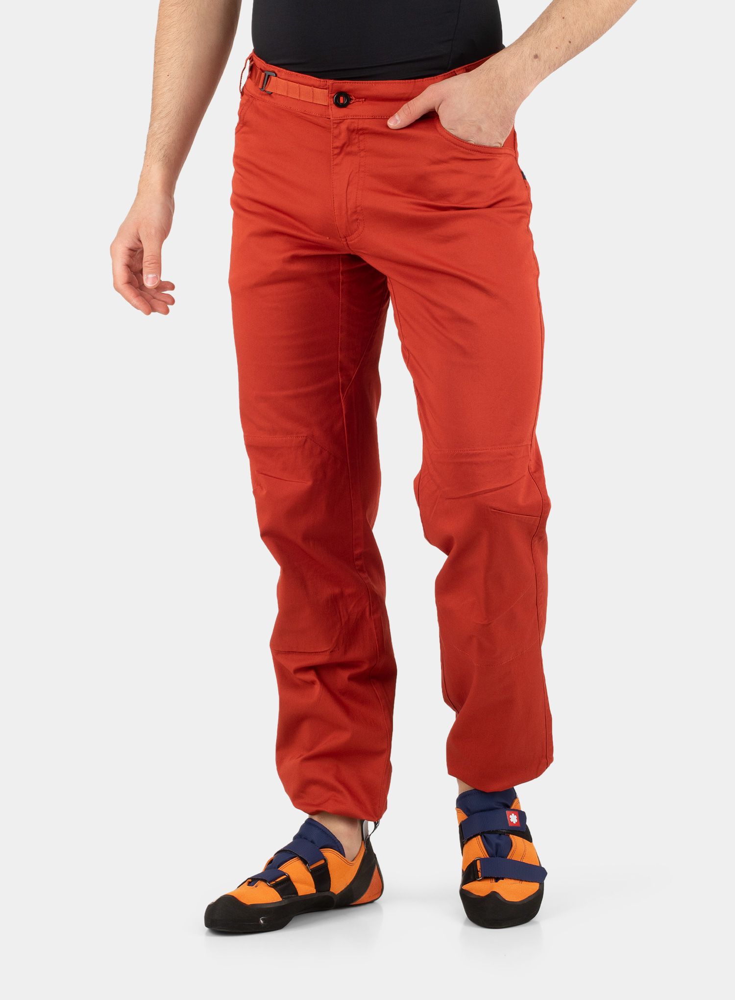 Plezalne hlače Black Diamond Credo Pants - red rock