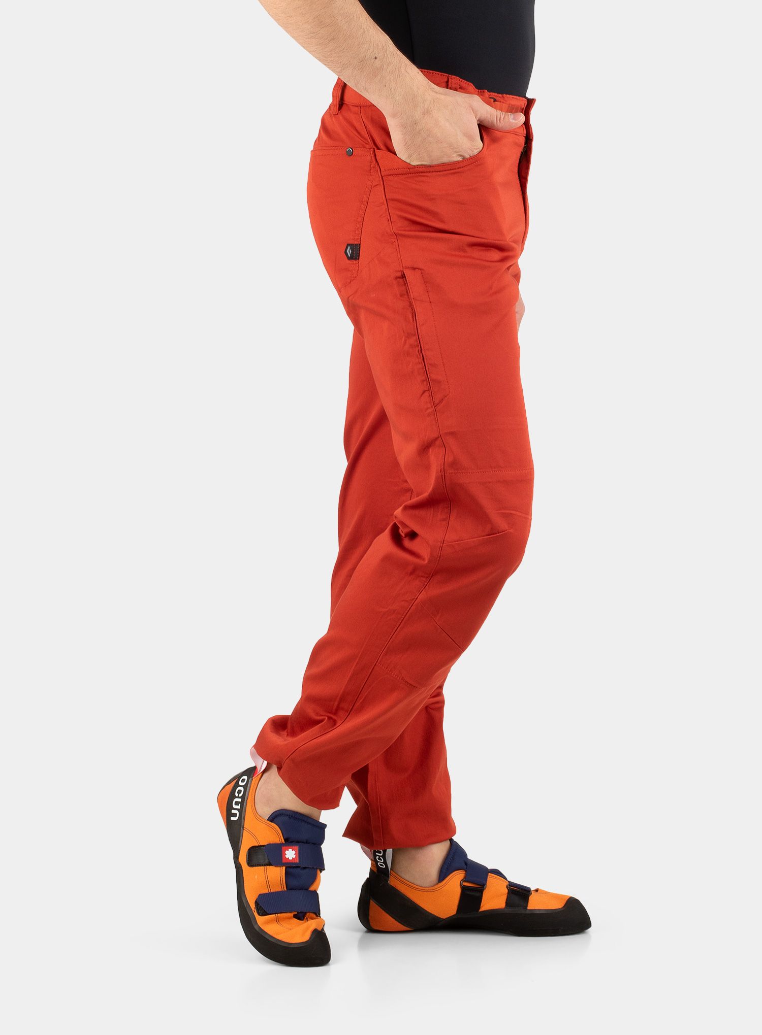 Plezalne hlače Black Diamond Credo Pants - red rock