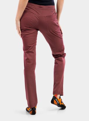 Ženske plezalne hlače Black Diamond Credo Pants - cherrywood