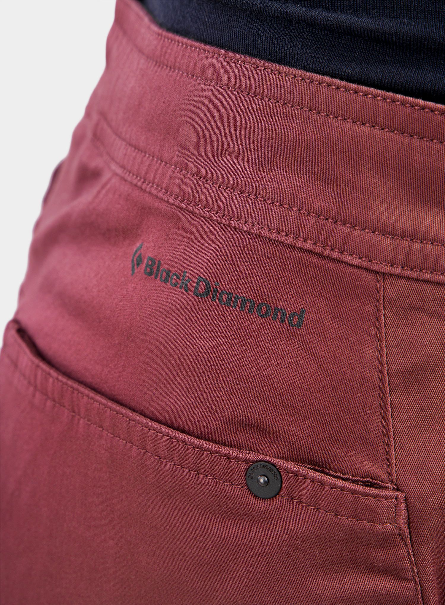 Ženske plezalne hlače Black Diamond Credo Pants - cherrywood