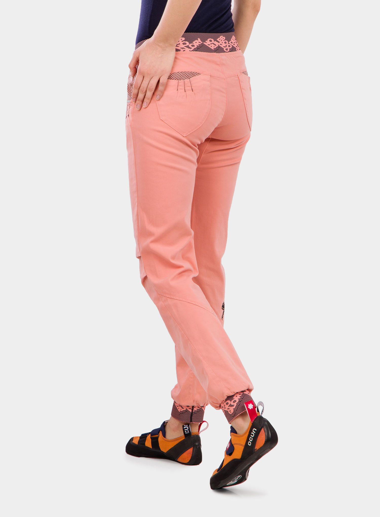 Ženske plezalne hlače Nograd Samourai Pants - saumon