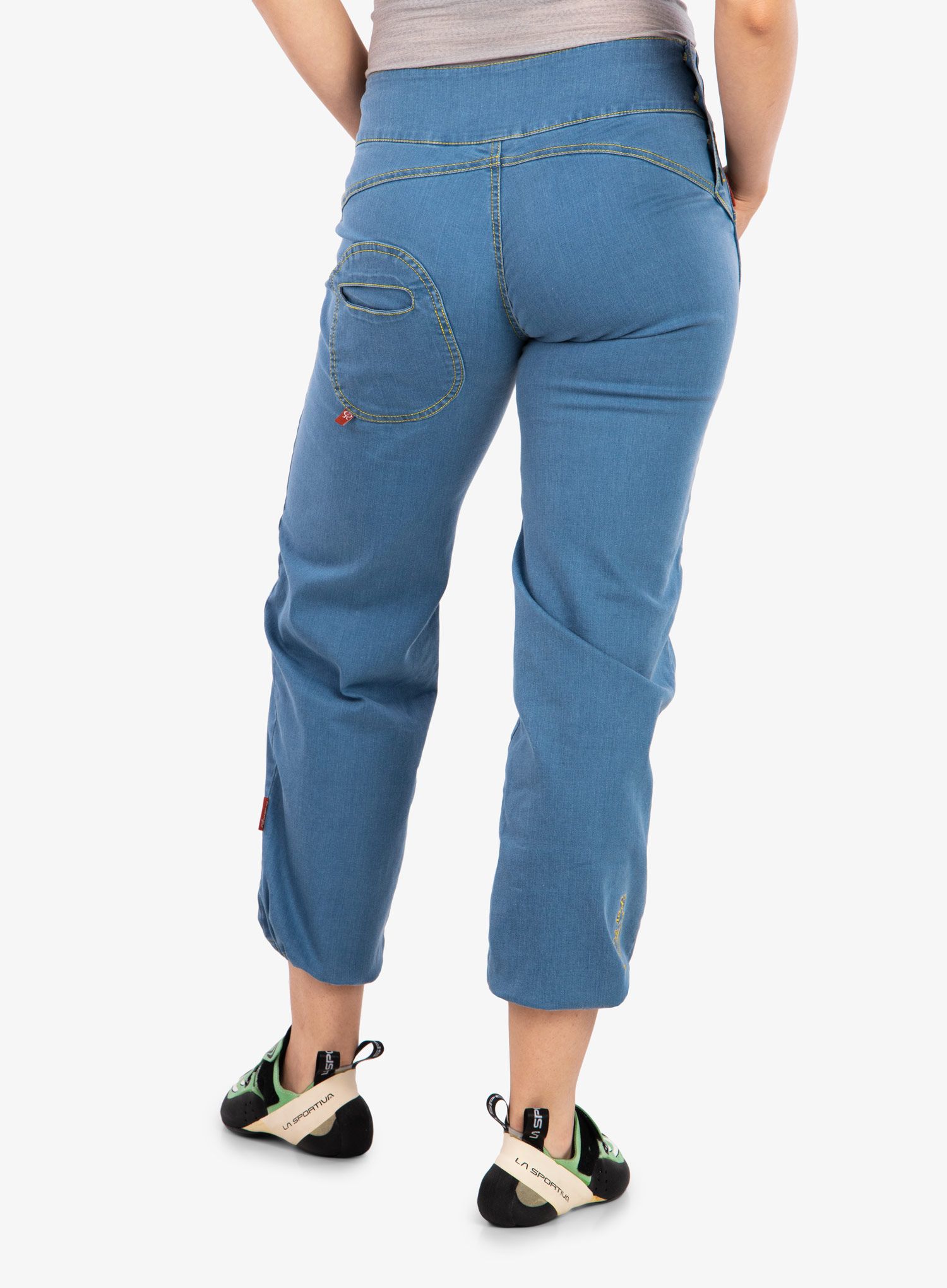 Ženske plezalne hlače ProRock Maya - light blue jeans