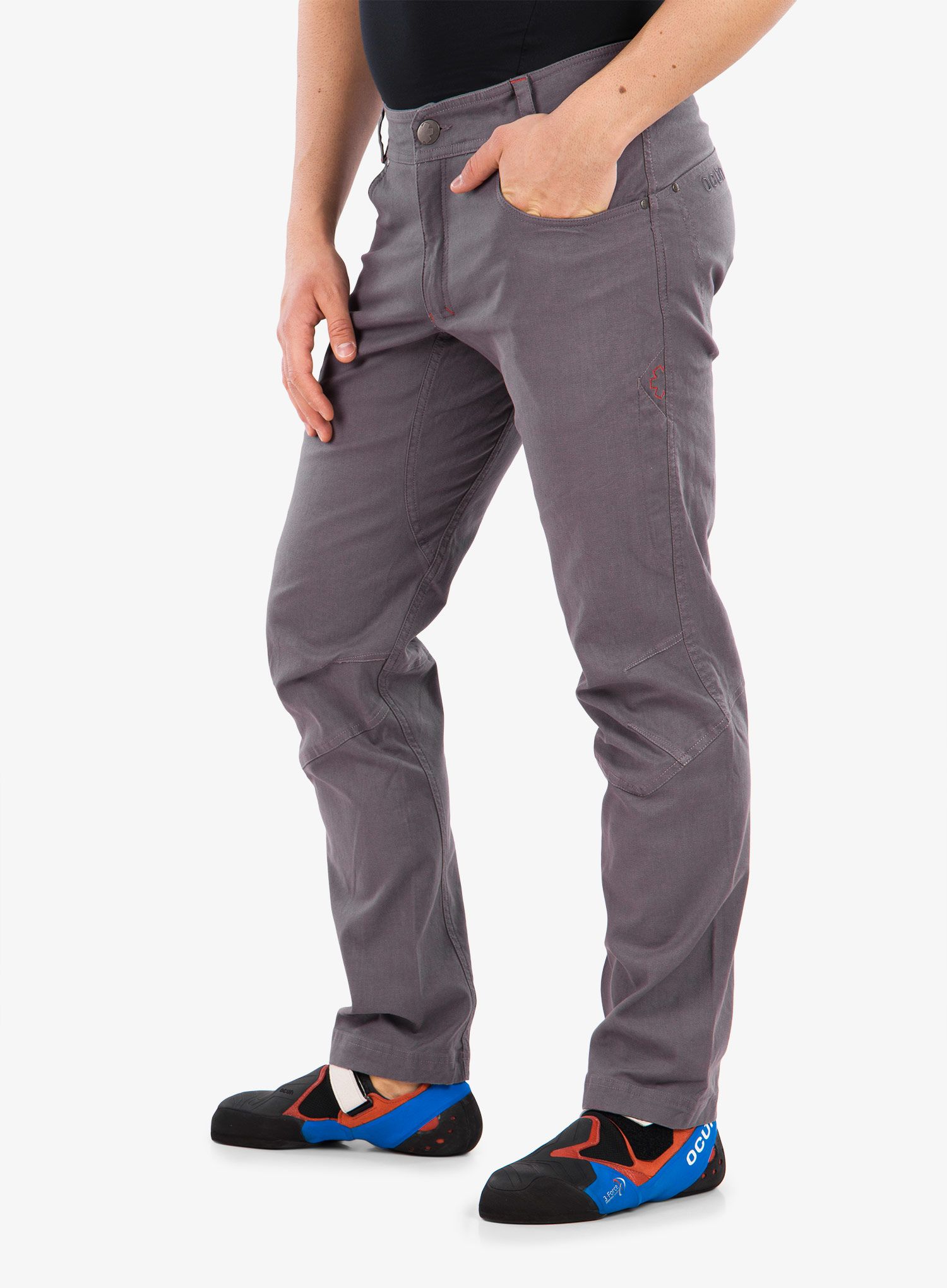 Plezalne hlače Ocun Cronos Pants - grey excalibur
