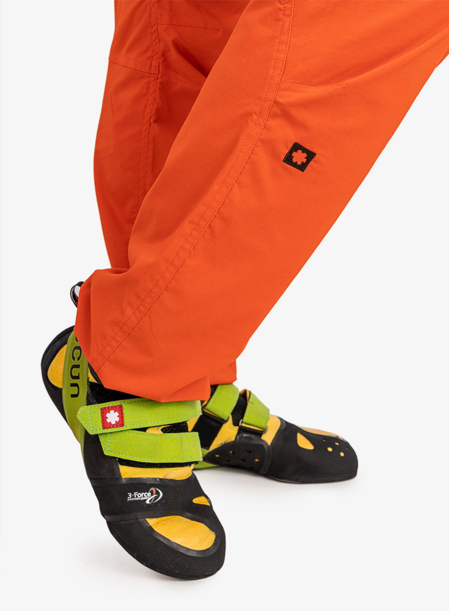 Plezalne hlače Ocun Mania Pants - orange poinciana