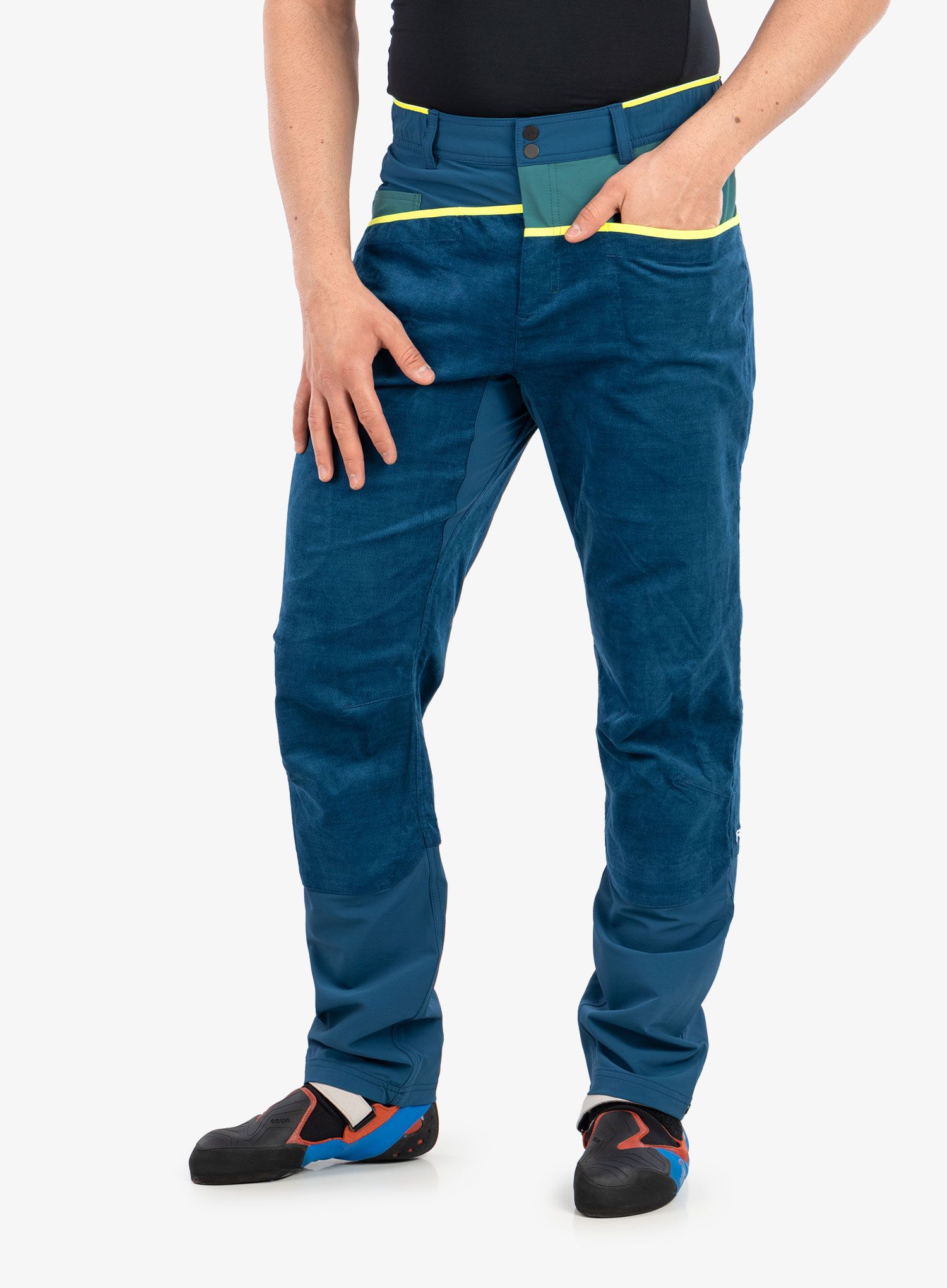 Plezalne hlače Ortovox Casale Pants - petrol blue
