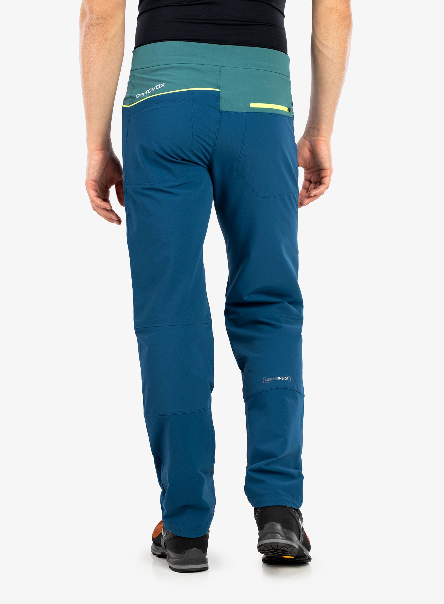 Plezalne hlače Ortovox Pala Pants - petrol blue