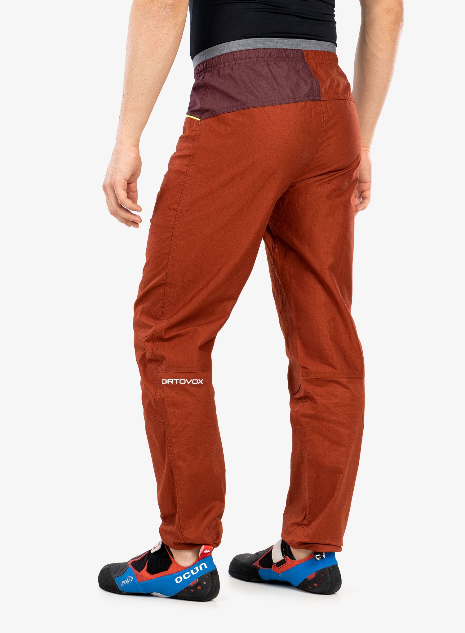 Plezalne hlače Ortovox Valbon Pants - clay orange