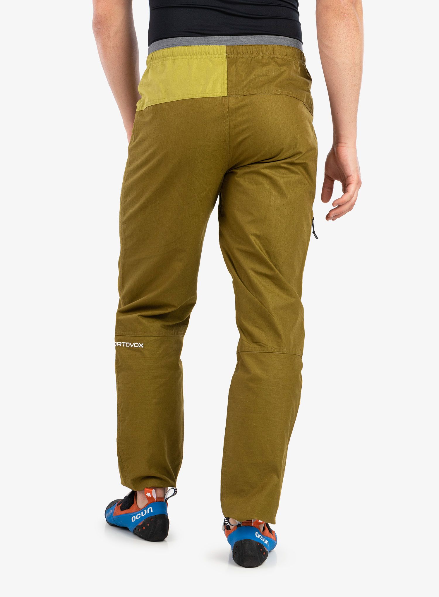 Plezalne hlače Ortovox Valbon Pants - green moss