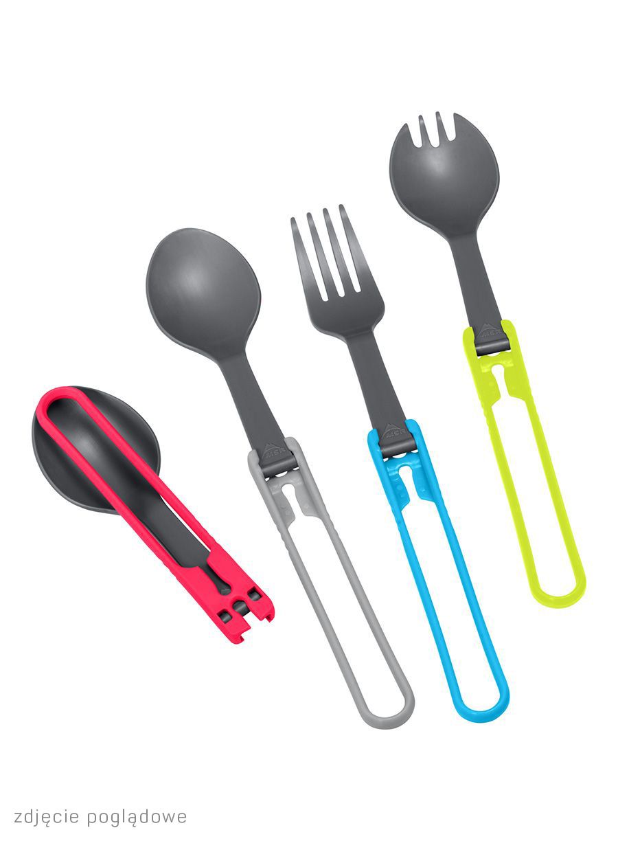 Žvilica MSR Folding Utensil - red