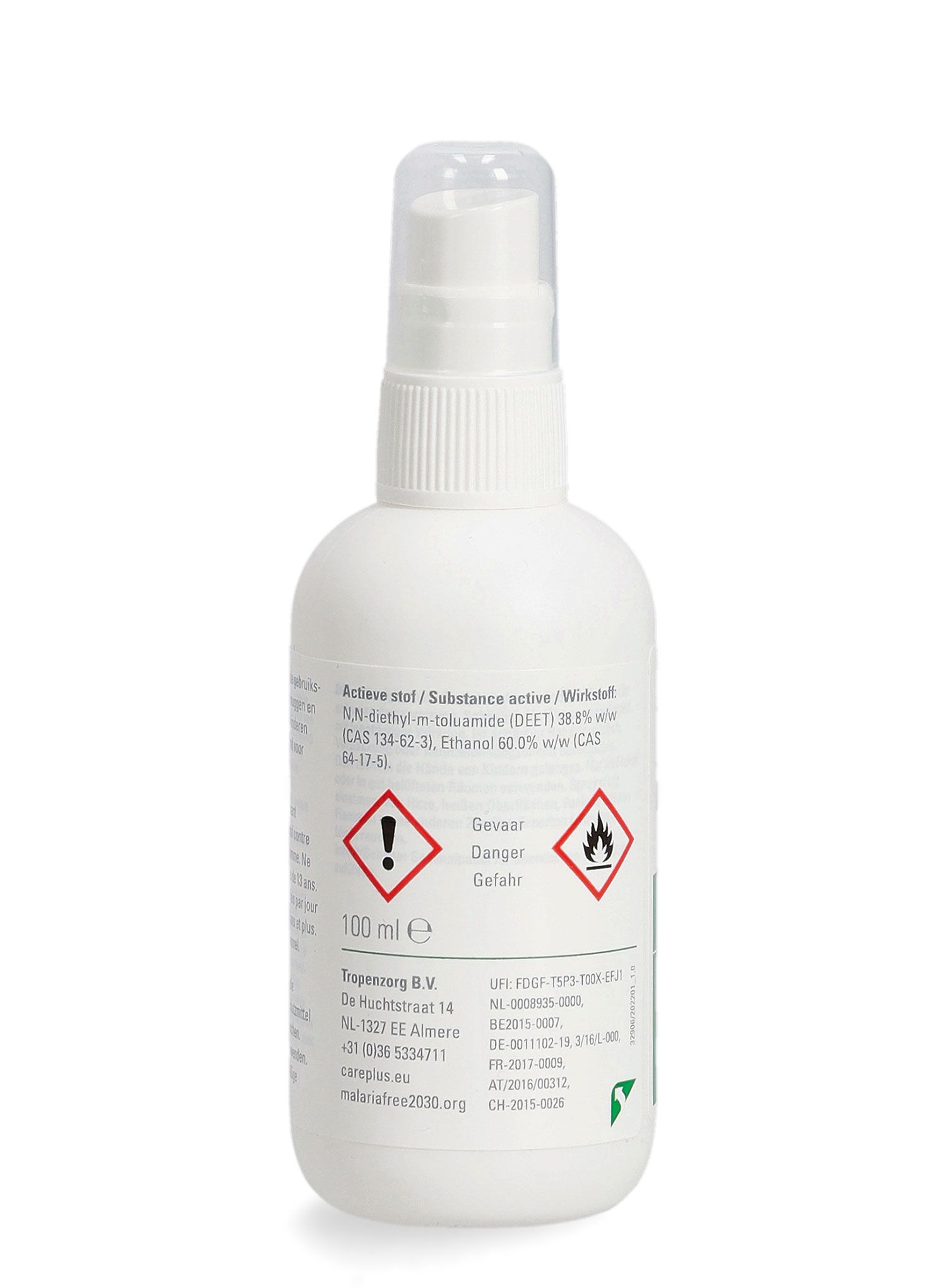 Sprej proti komarjem Care Plus Anti-Insect Deet Spray 40% 100ml