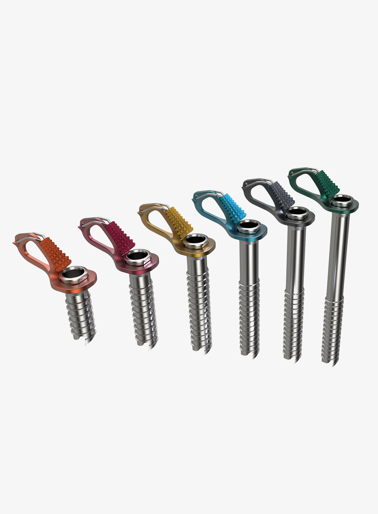 Ledni vijak Blue Ice Aero Ice Screw 7 cm - orange