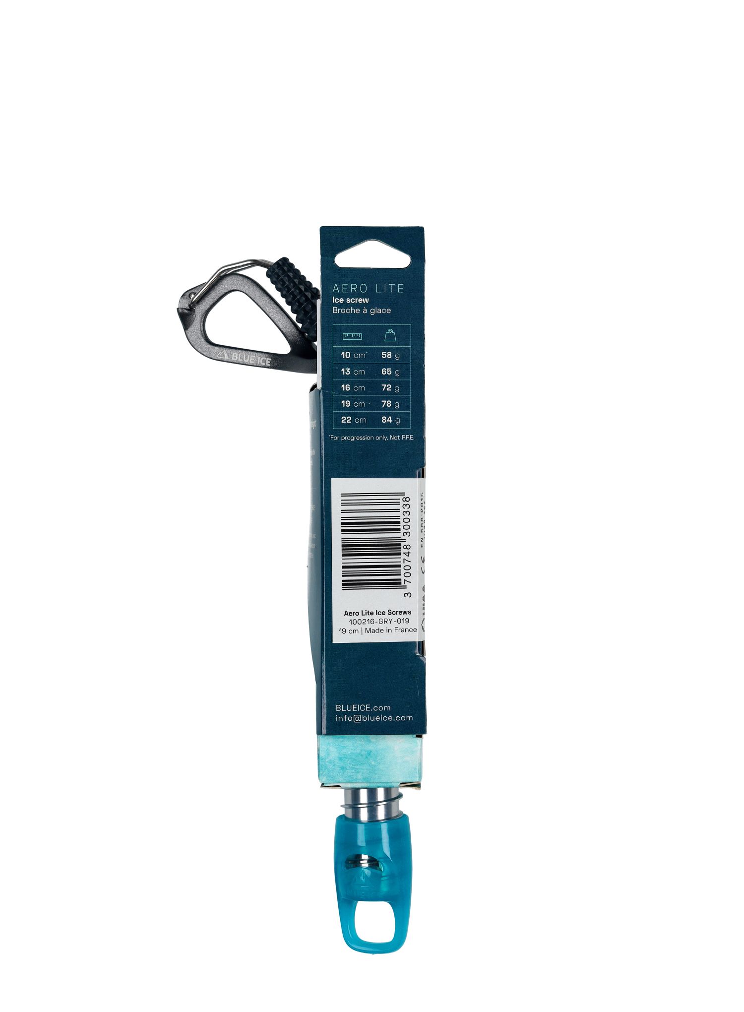 Ledni vijak Blue Ice Aero Lite Screw - grey