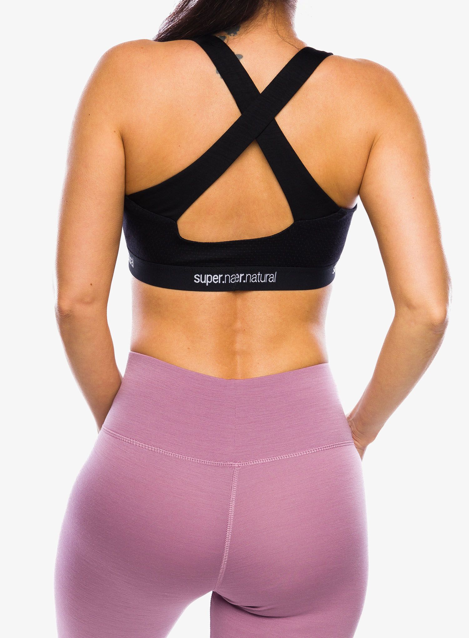 Športni nedrček Super.natural Feel Good Bra - jet black