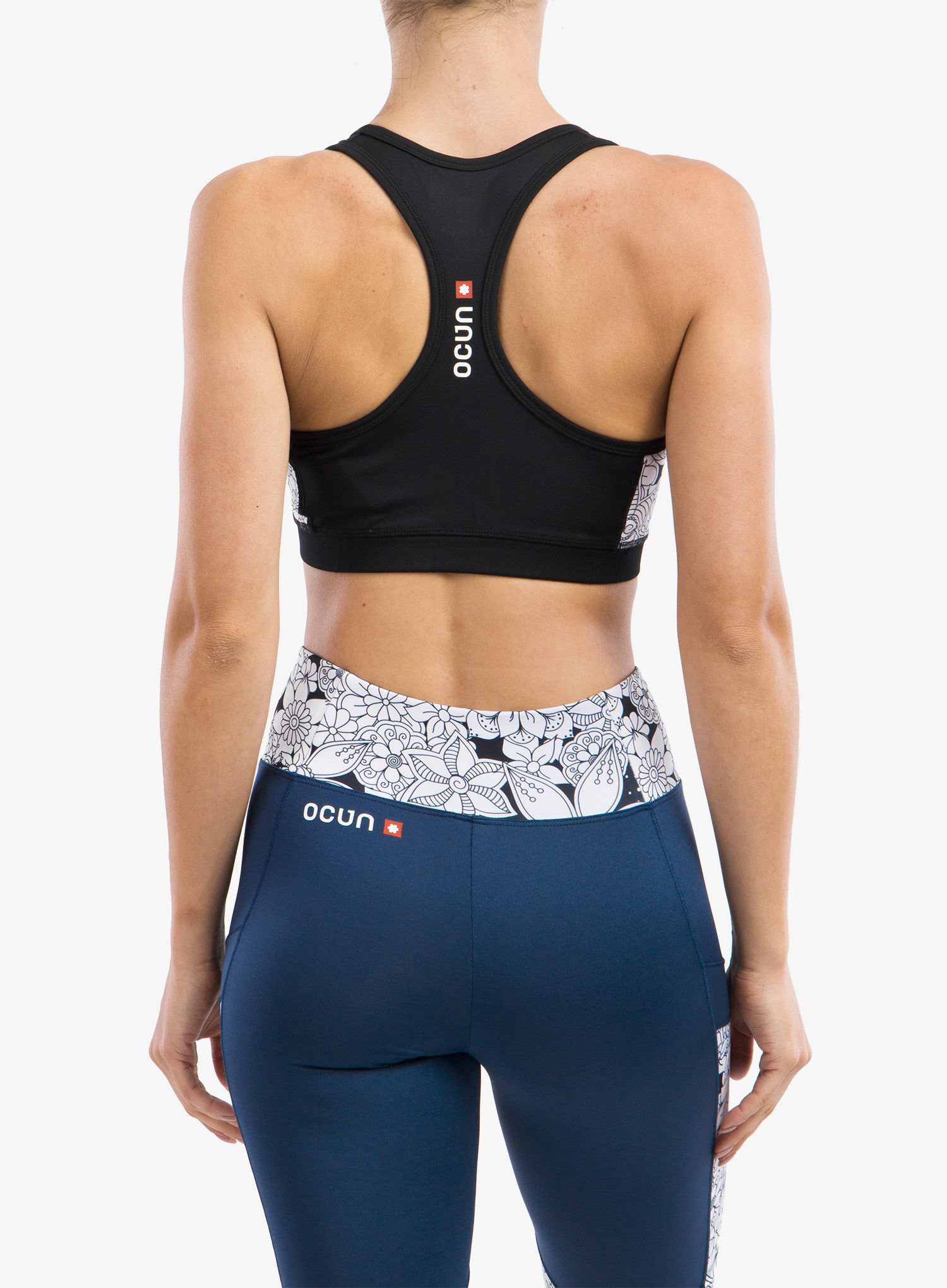 Športni nedrček Ocun Misty Bra - black caviar