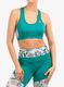 Športni nedrček Ocun Misty Bra - green porcelain