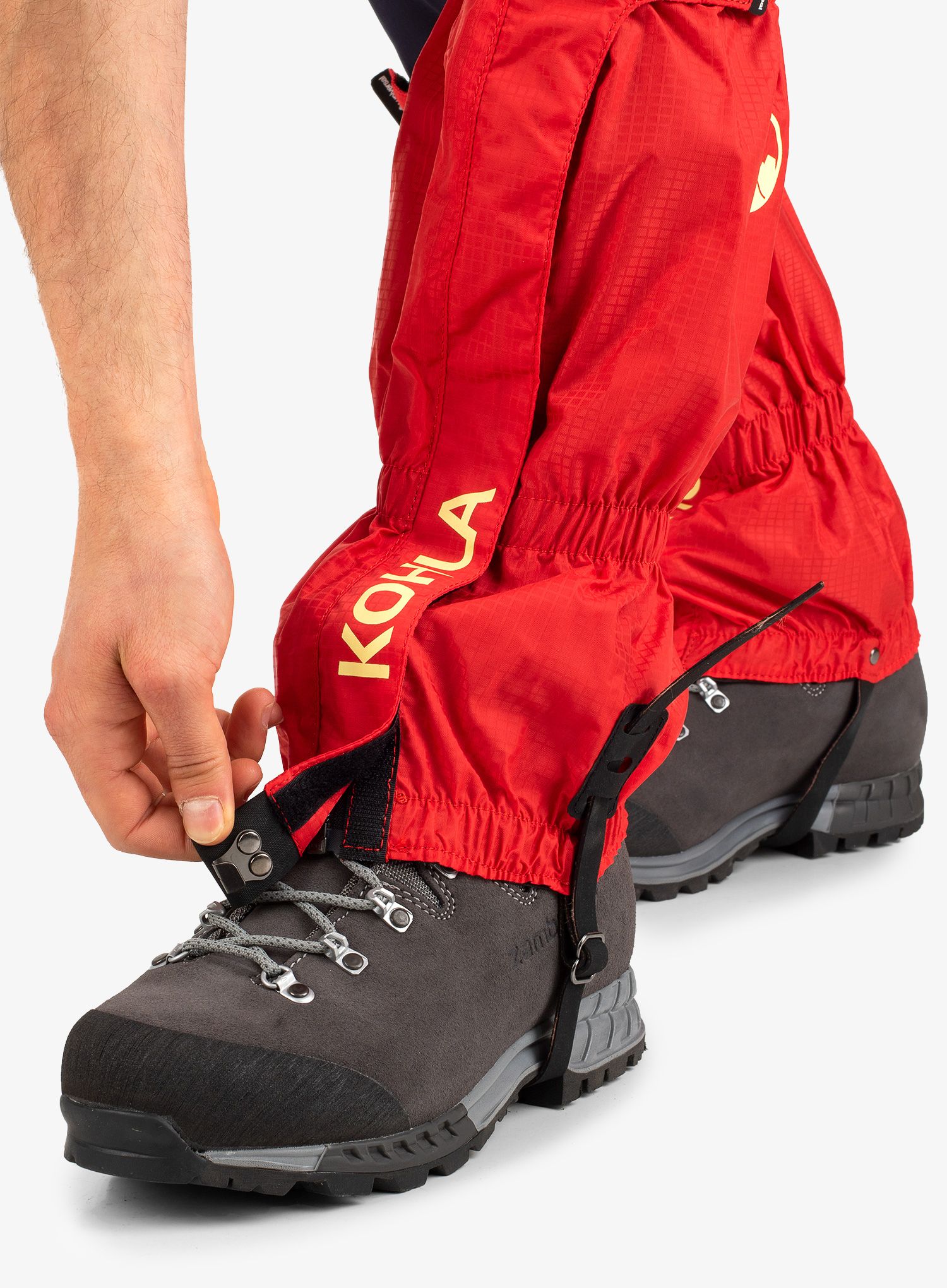 Gamaše Kohla Easy Fix Universal - flame scarlet