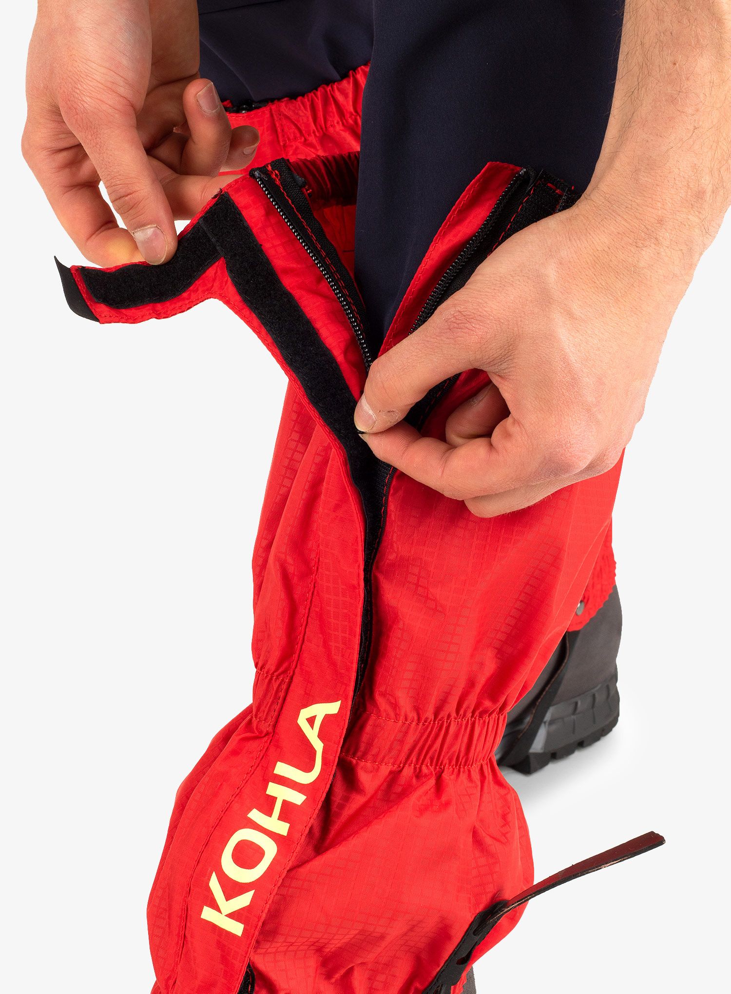 Gamaše Kohla Easy Fix Universal - flame scarlet